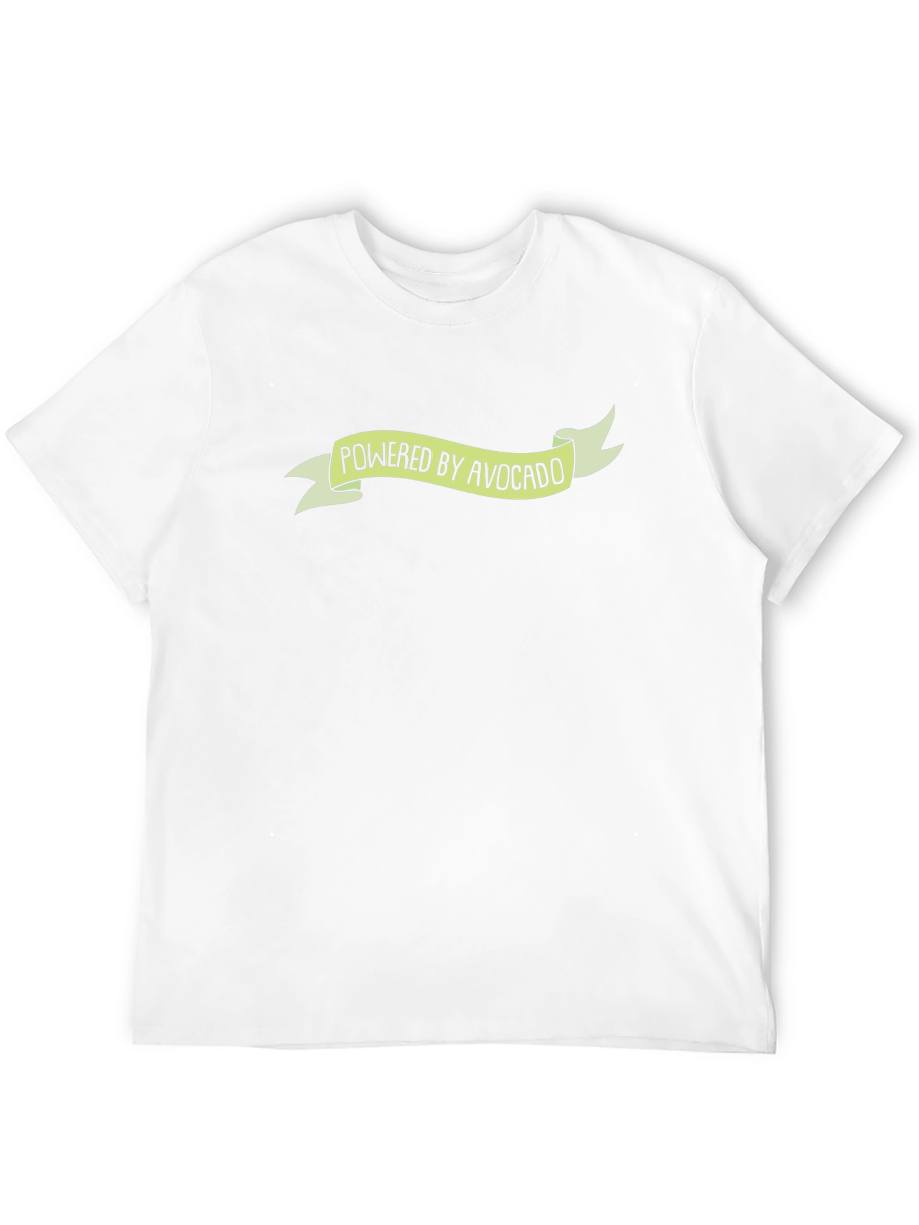 Powered by Avocado T-Shirt - Black Graphic Tee