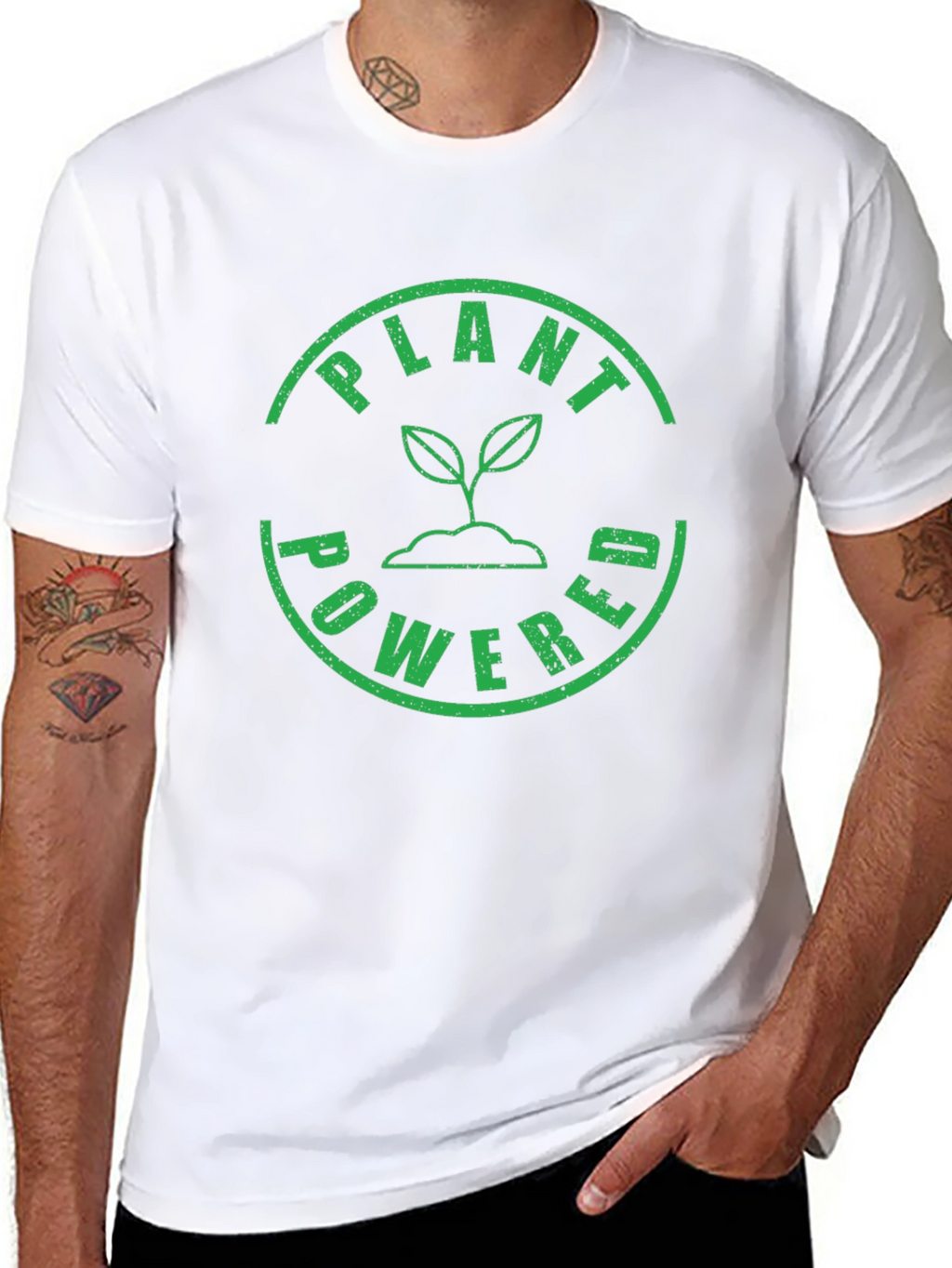 Plant Powered Graphic Tee - Vegan T-Shirt
