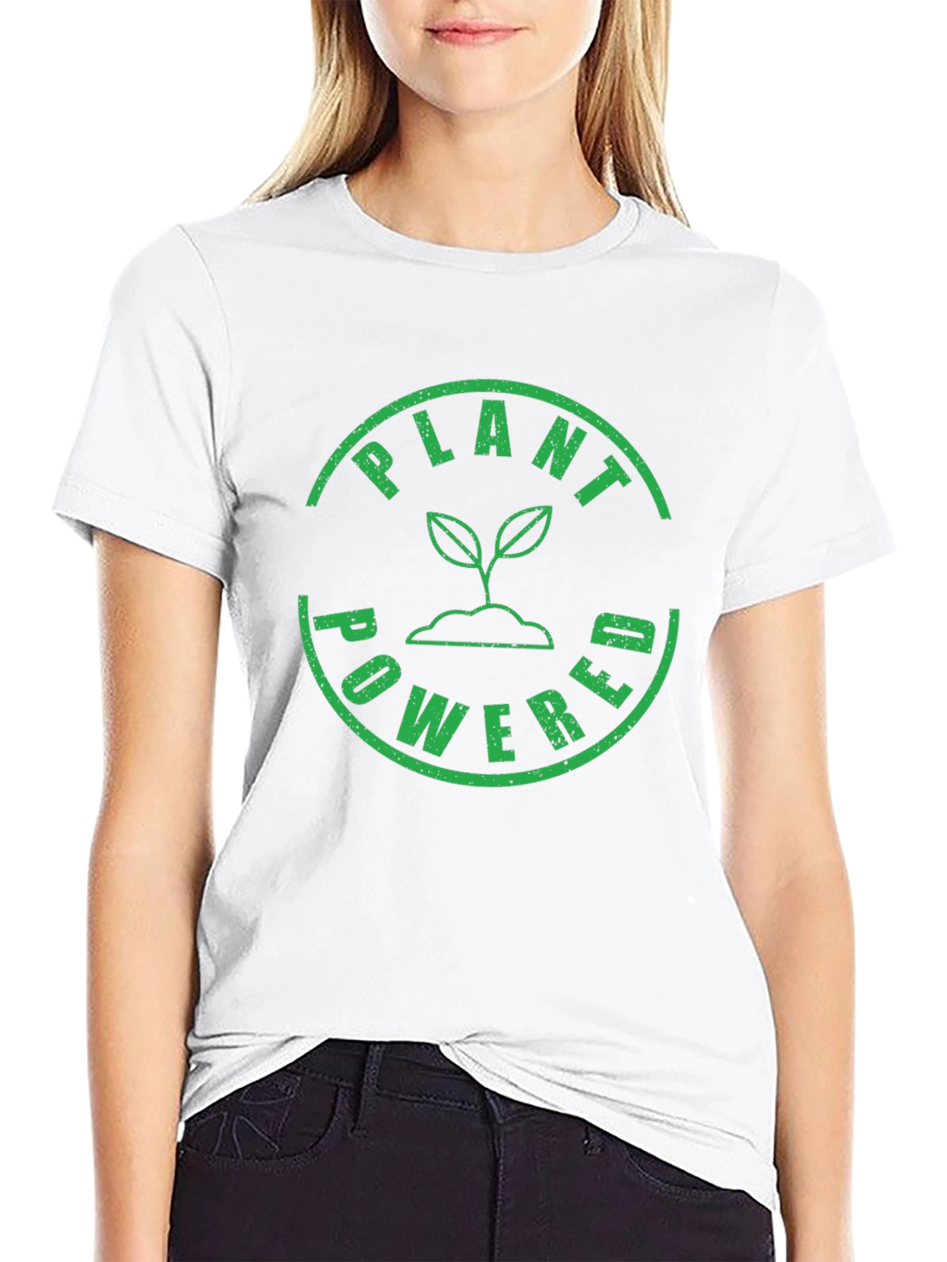 Plant Powered Graphic Tee - Vegan T-Shirt