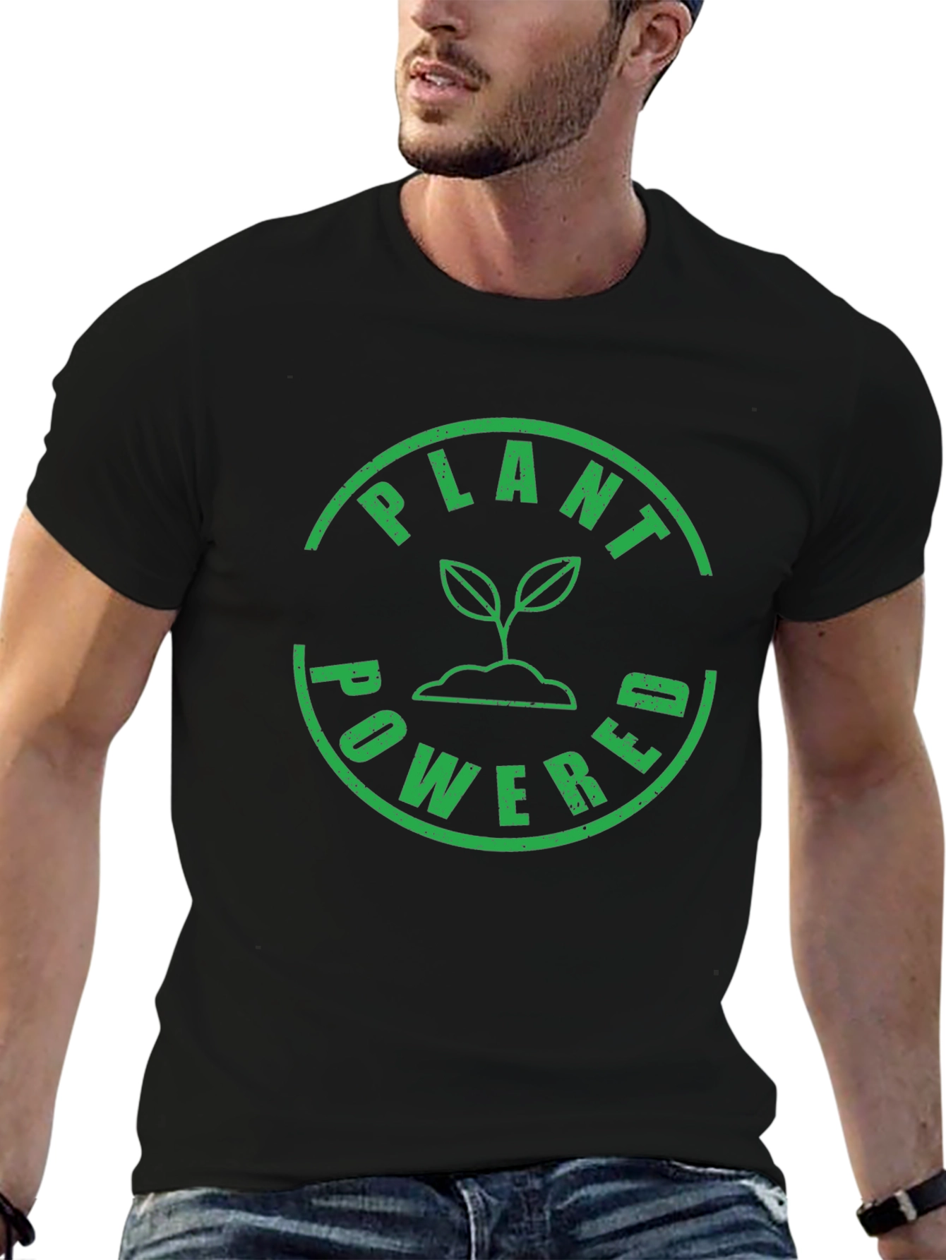 Plant Powered Graphic Tee - Vegan T-Shirt