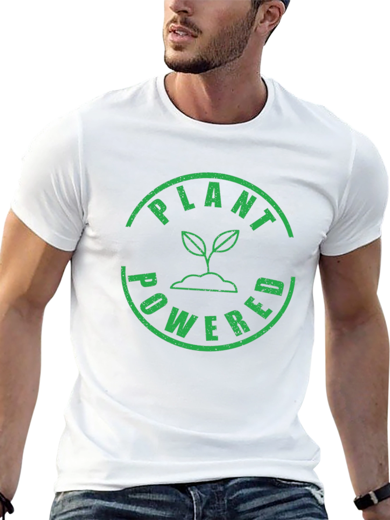Plant Powered Graphic Tee - Vegan T-Shirt