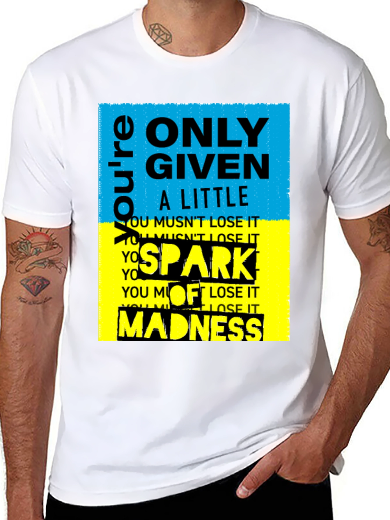 Madness Spark T-Shirt - Unique Graphic Tee