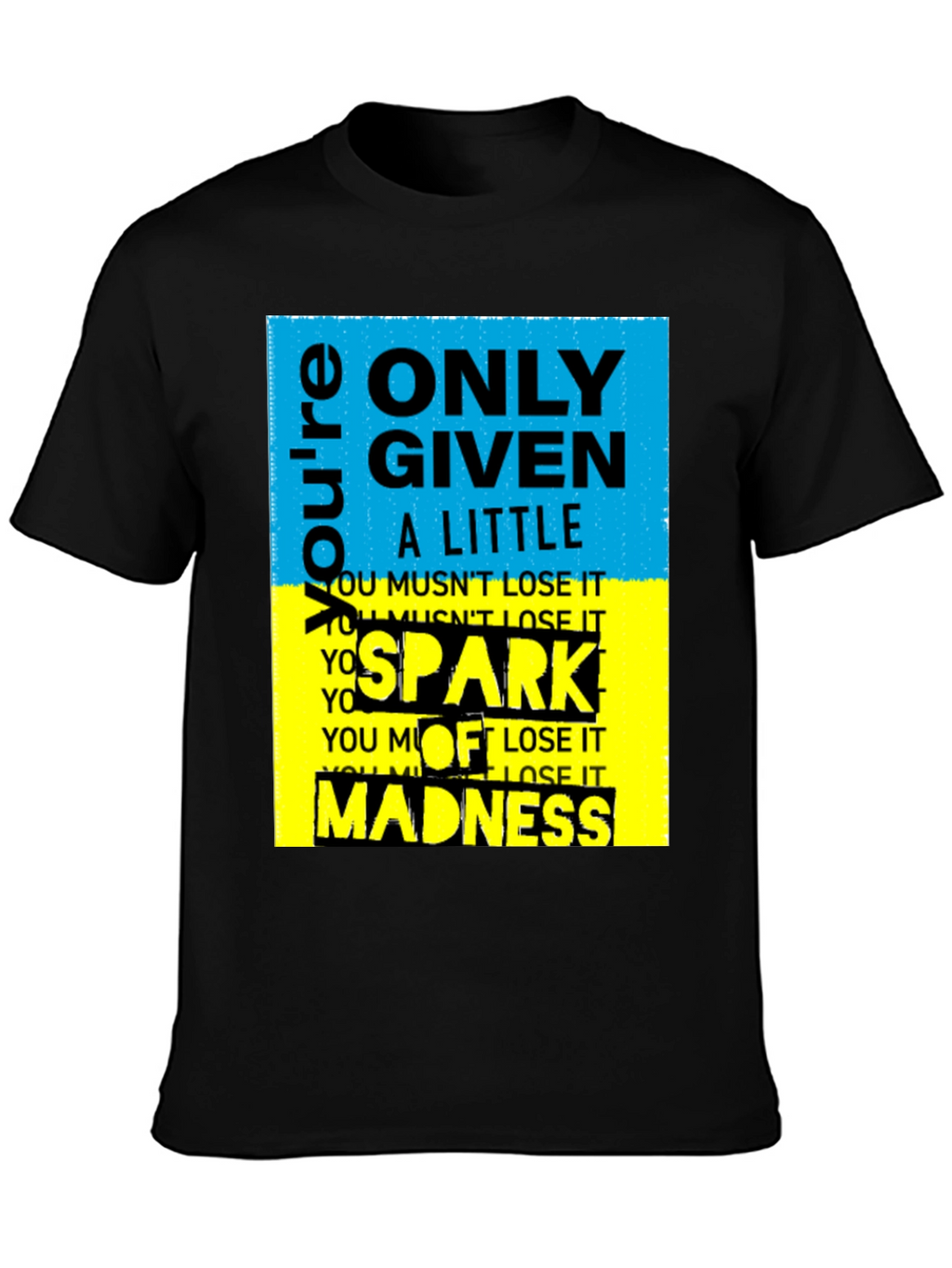 Madness Spark T-Shirt - Unique Graphic Tee
