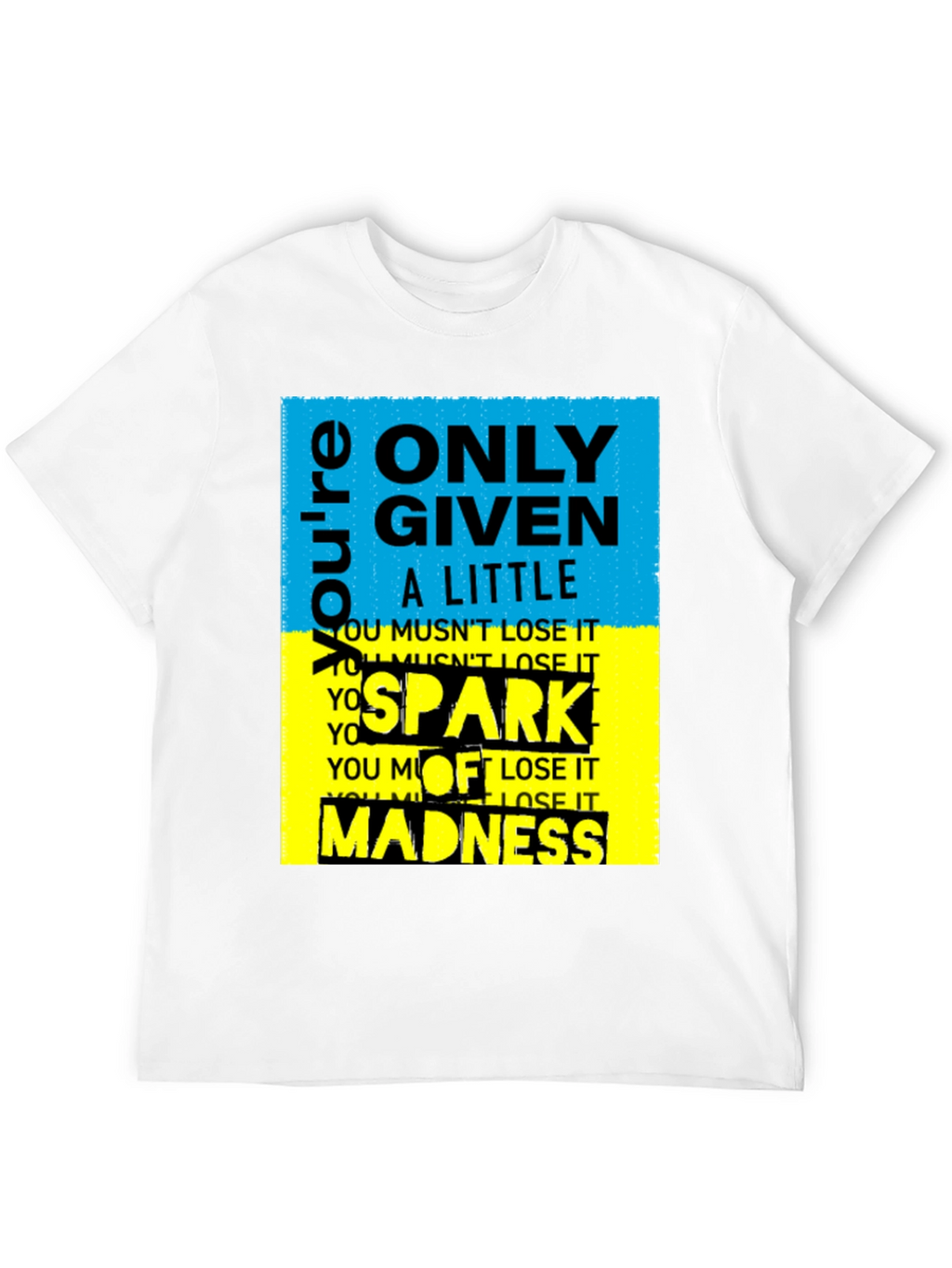 Madness Spark T-Shirt - Unique Graphic Tee