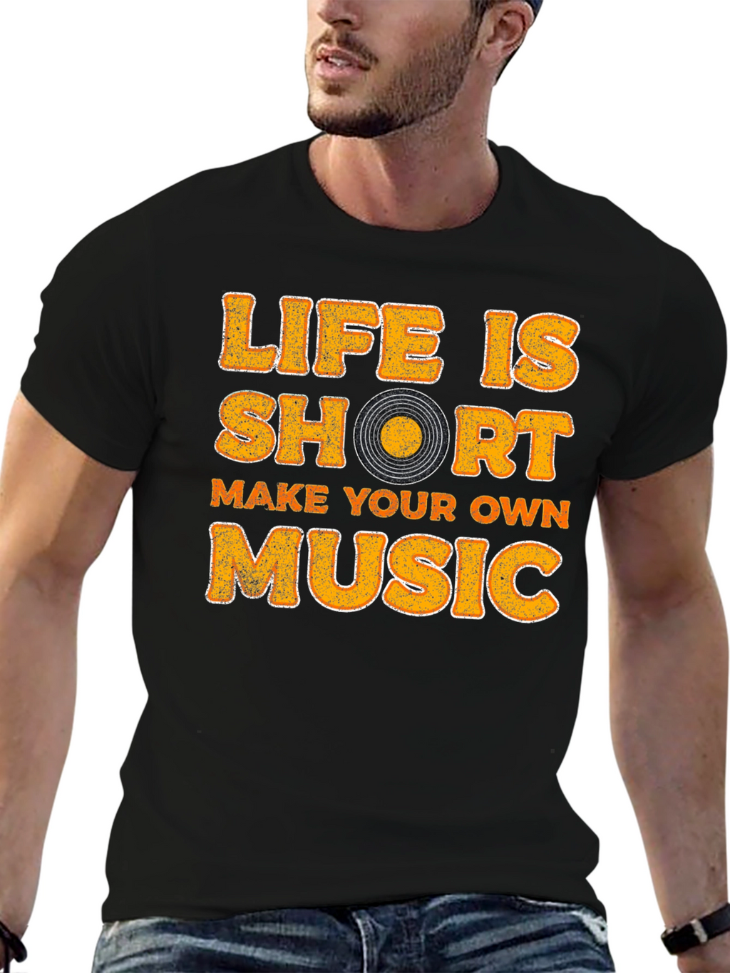 Life Is Short Make Your Own Music T-Shirt
