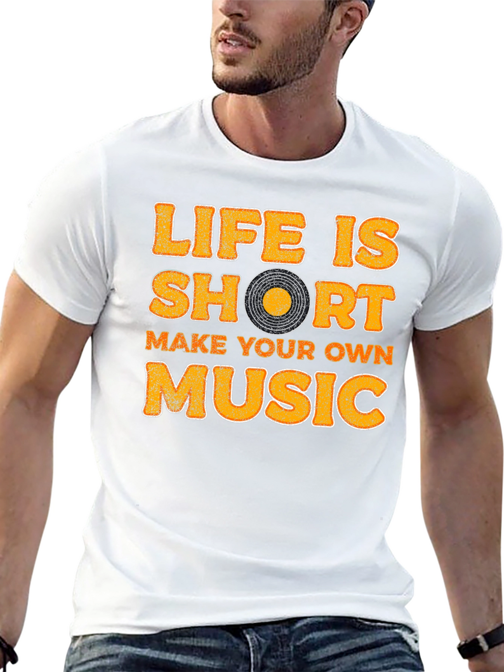 Life Is Short Make Your Own Music T-Shirt