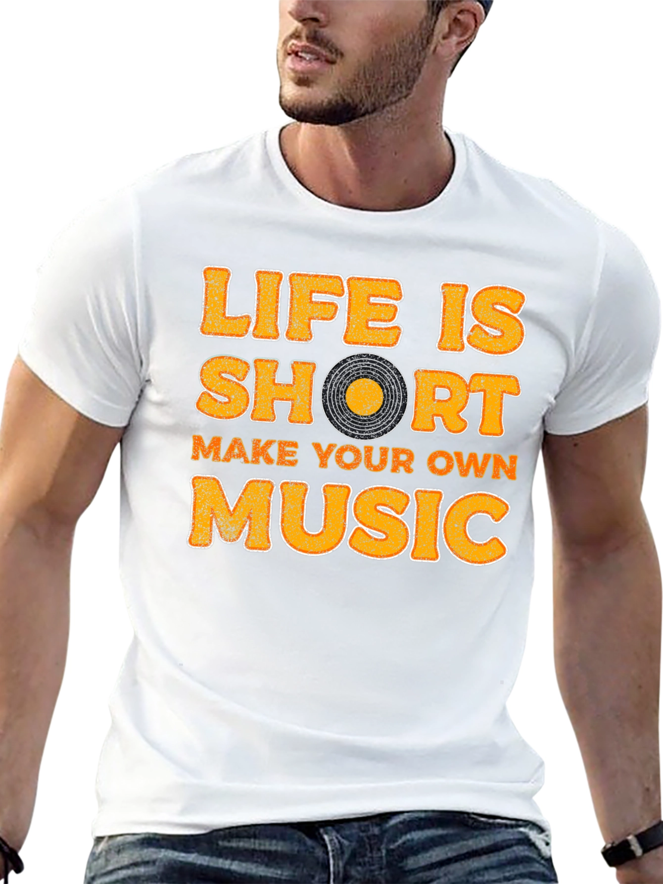 Life Is Short Make Your Own Music T-Shirt
