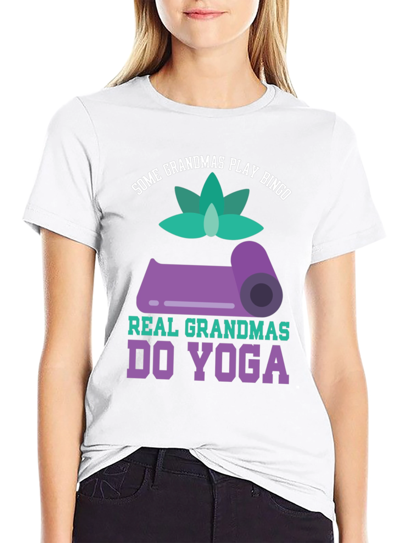 Grandma Yoga T-Shirt - Bingo vs. Yoga