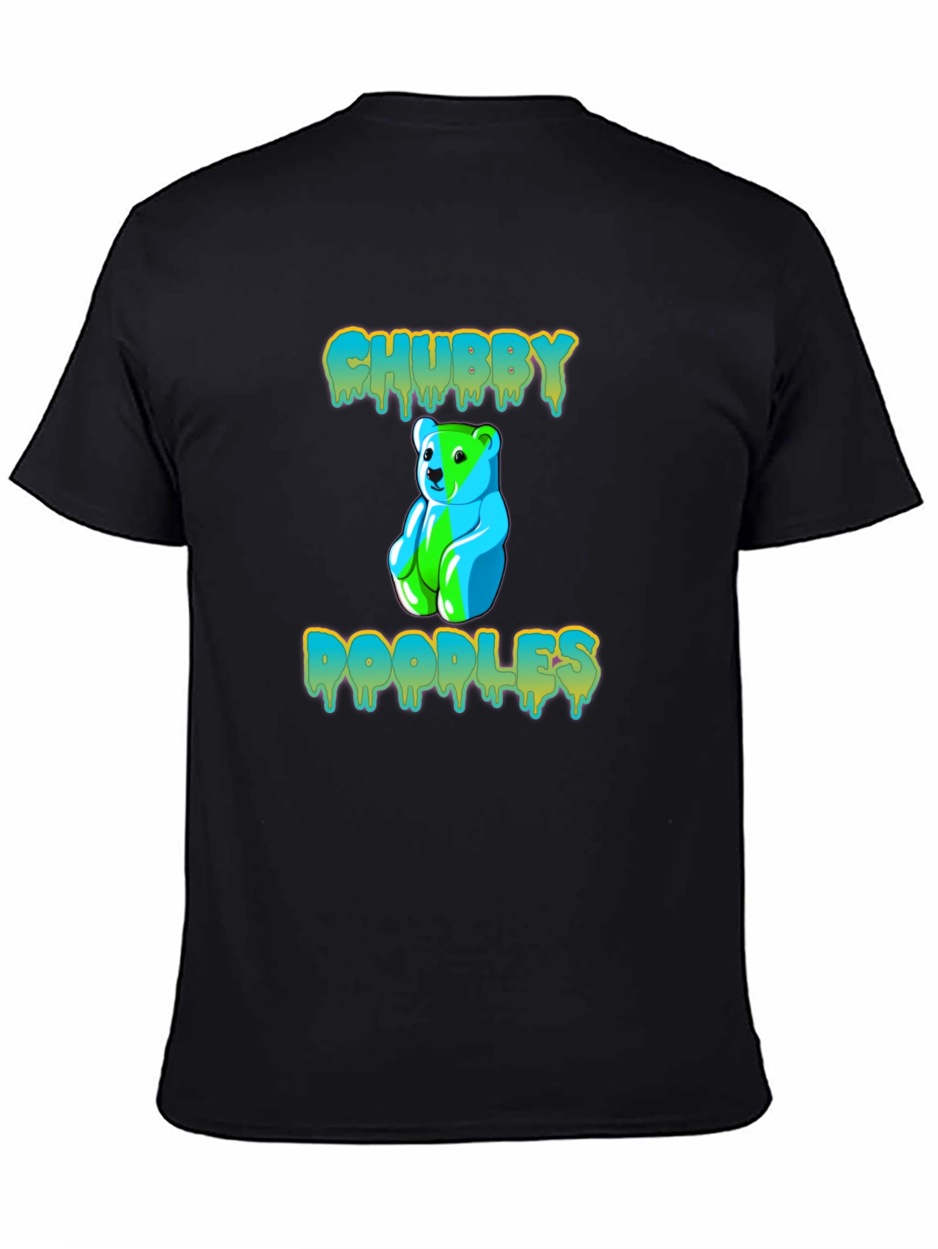 Chubby Doodles Gummy Bear Graphic T-Shirt