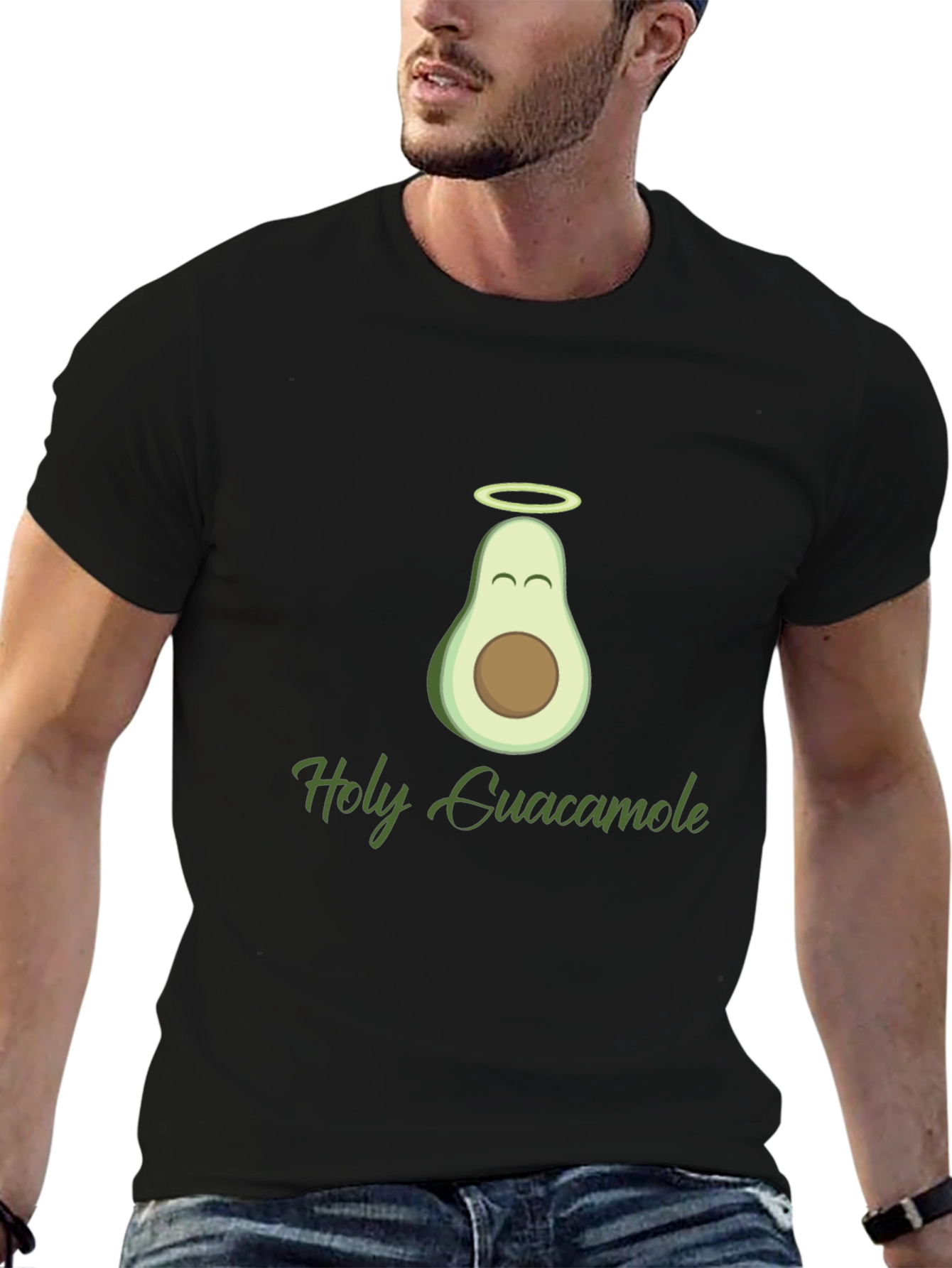 Holy Guacamole Black T-Shirt