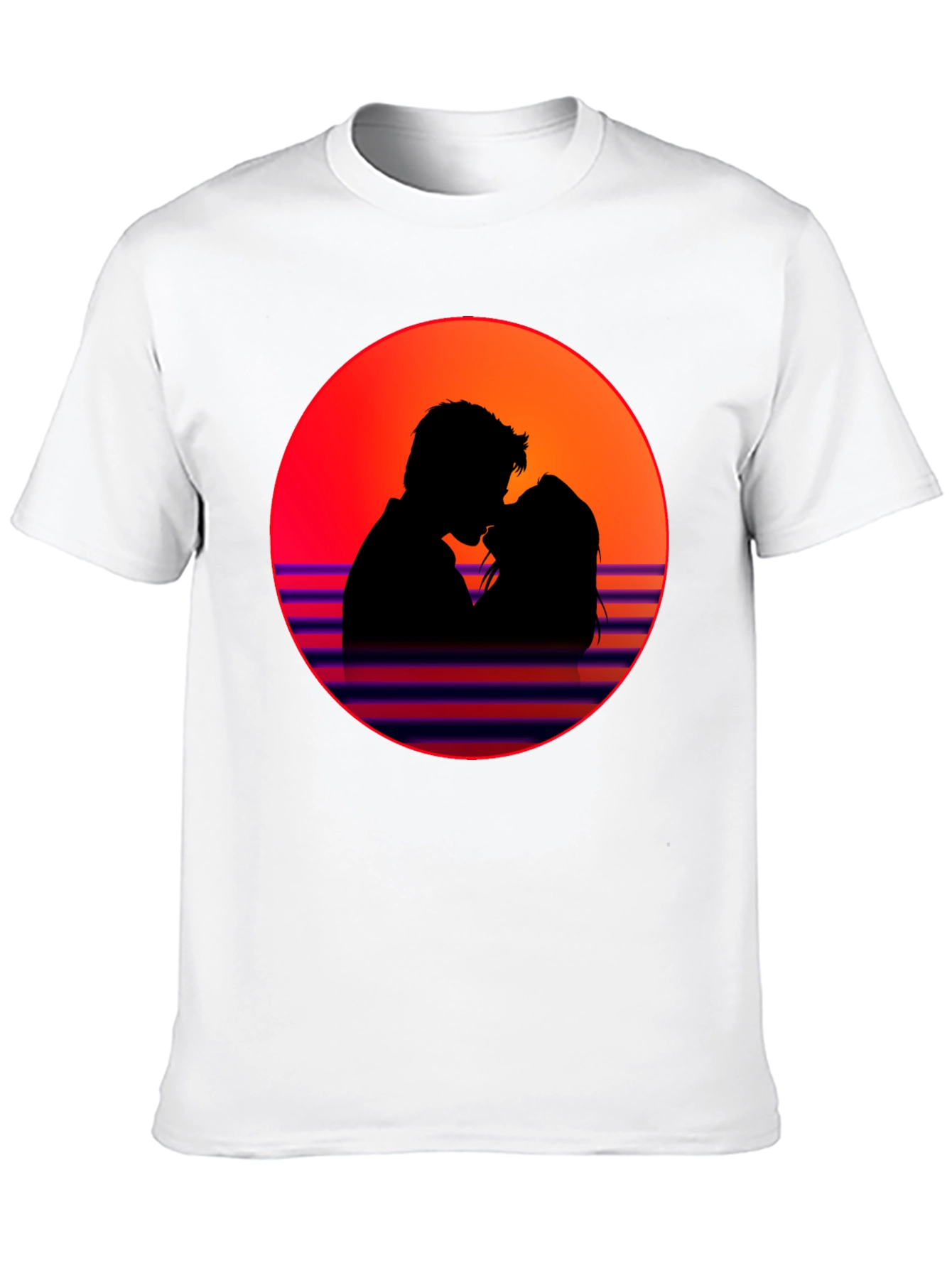 Romantic Retro Silhouette T-Shirt
