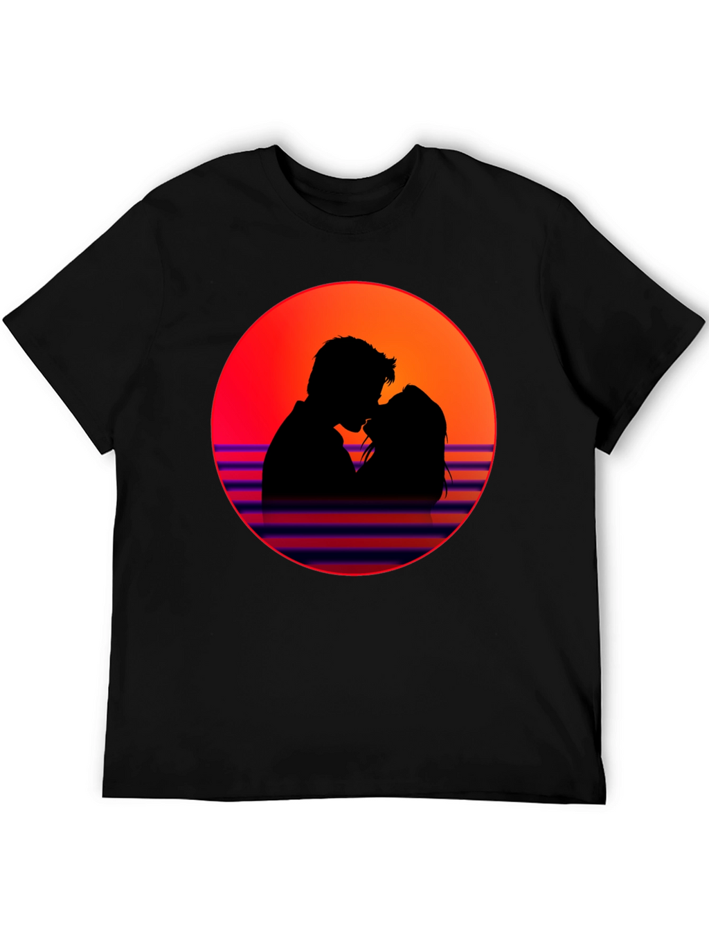 Romantic Retro Silhouette T-Shirt