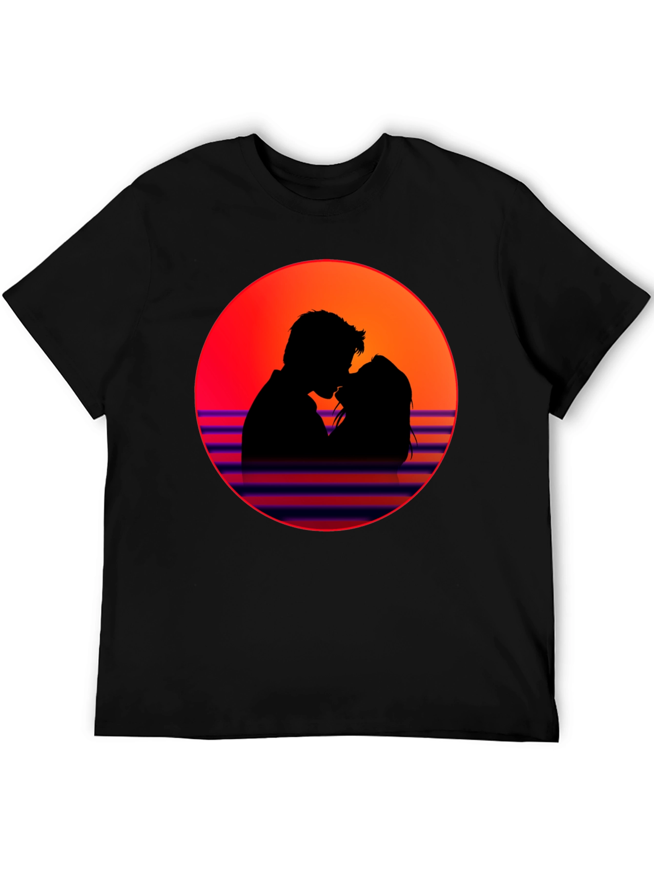 Romantic Retro Silhouette T-Shirt