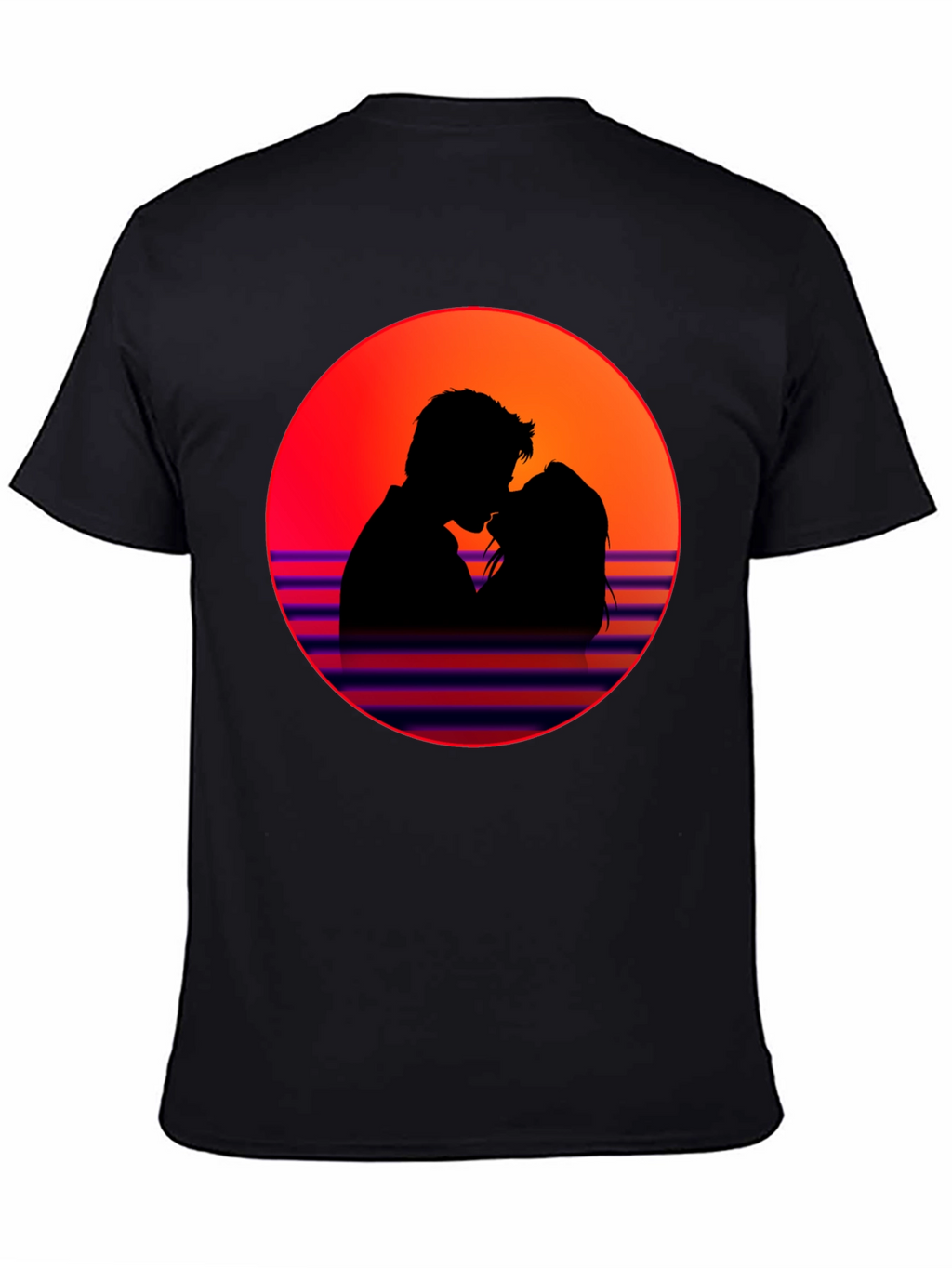 Romantic Retro Silhouette T-Shirt