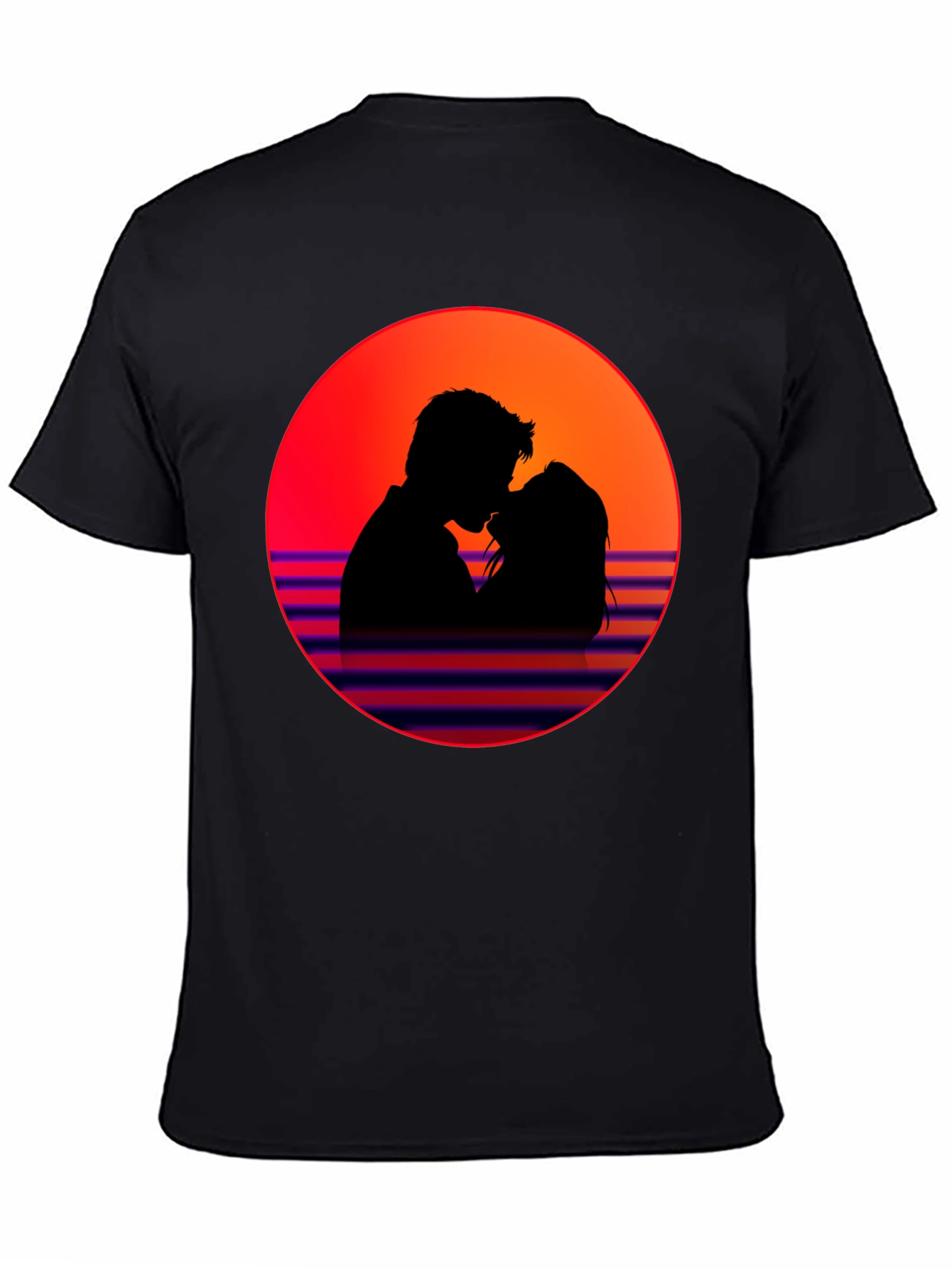 Romantic Retro Silhouette T-Shirt