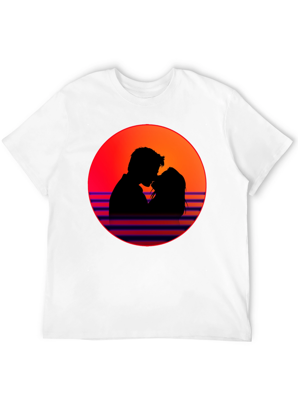 Romantic Retro Silhouette T-Shirt