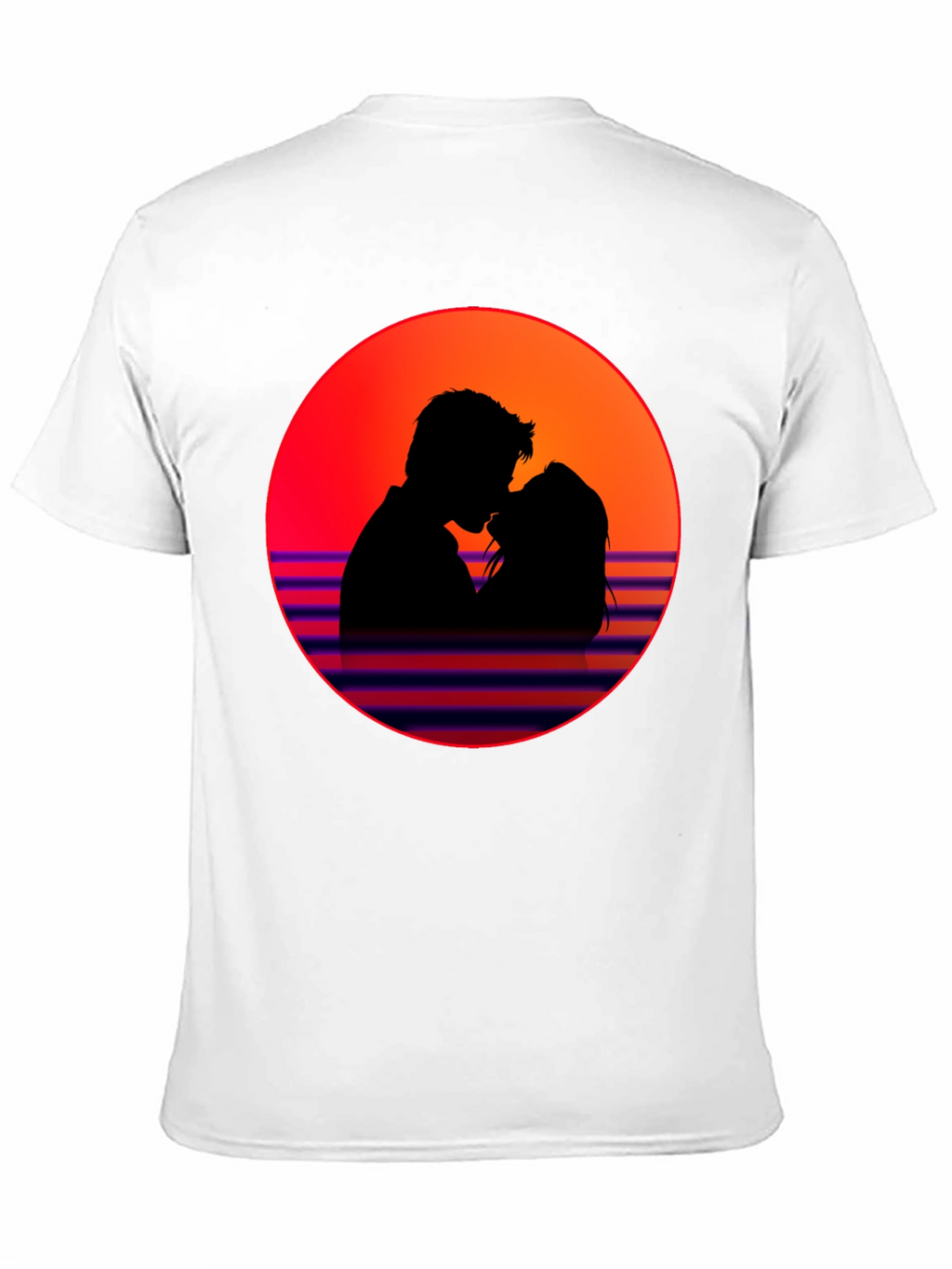Romantic Retro Silhouette T-Shirt