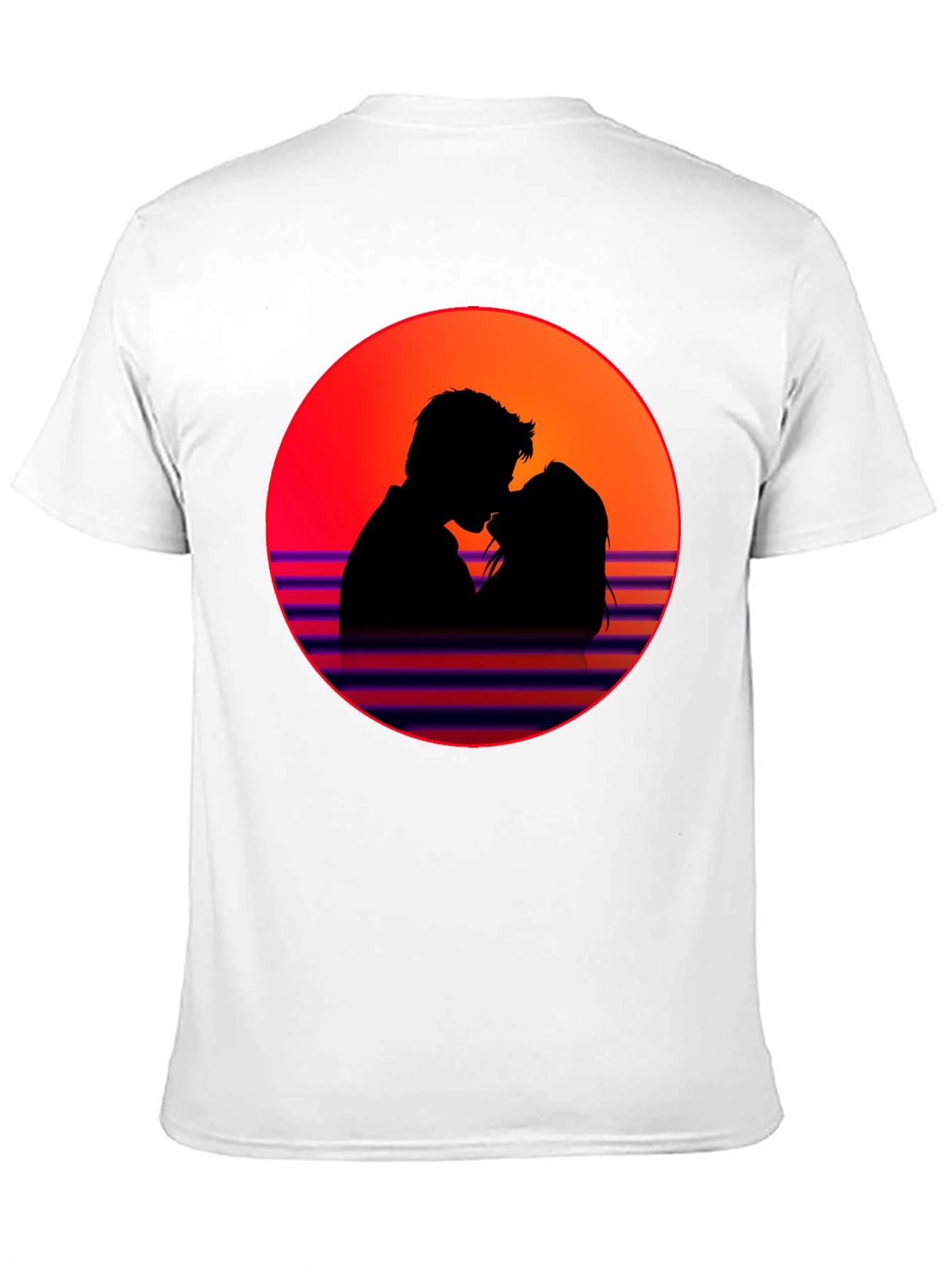 Romantic Retro Silhouette T-Shirt