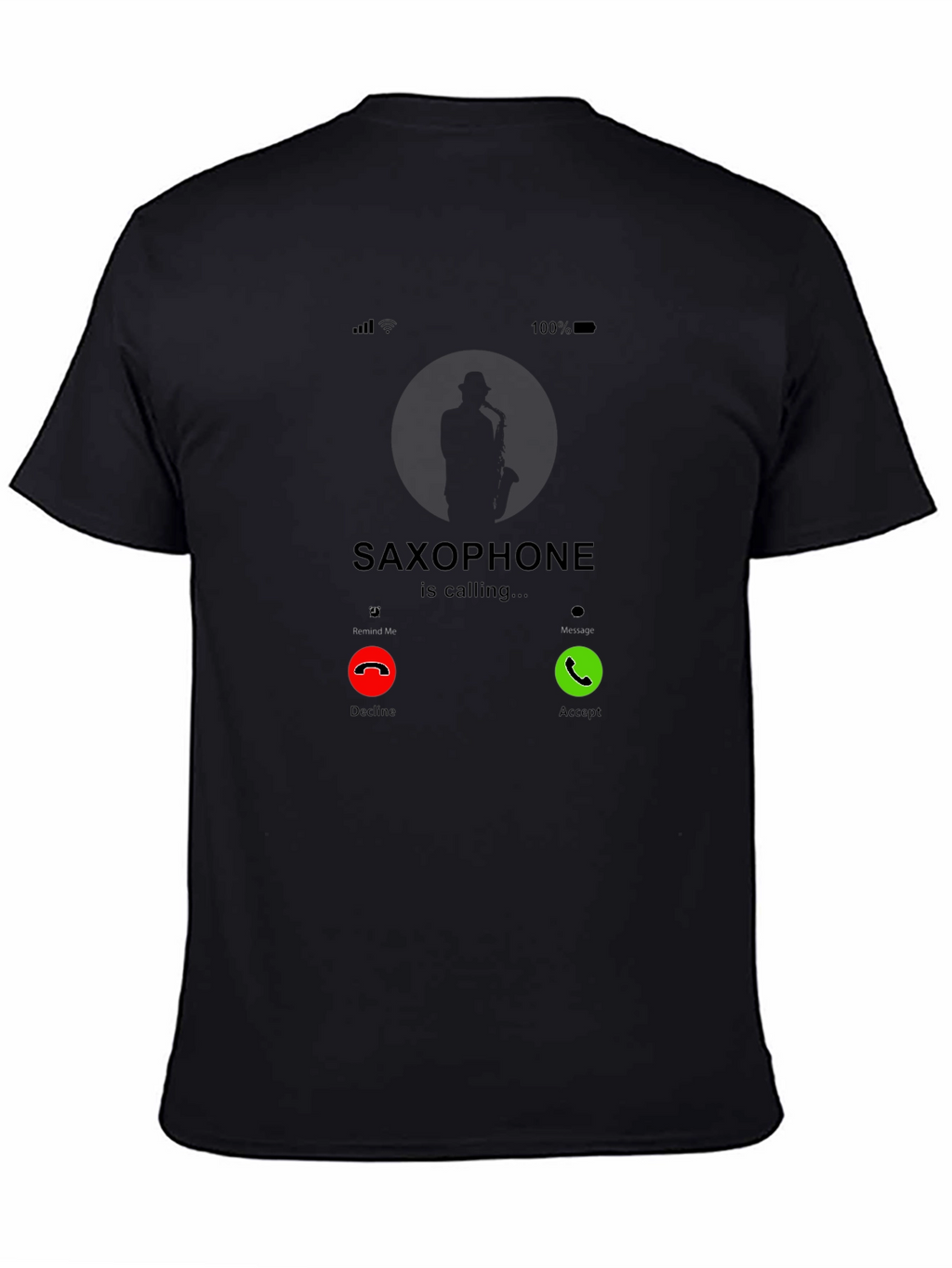 Saxophone Calling T-Shirt - Music Lover Tee