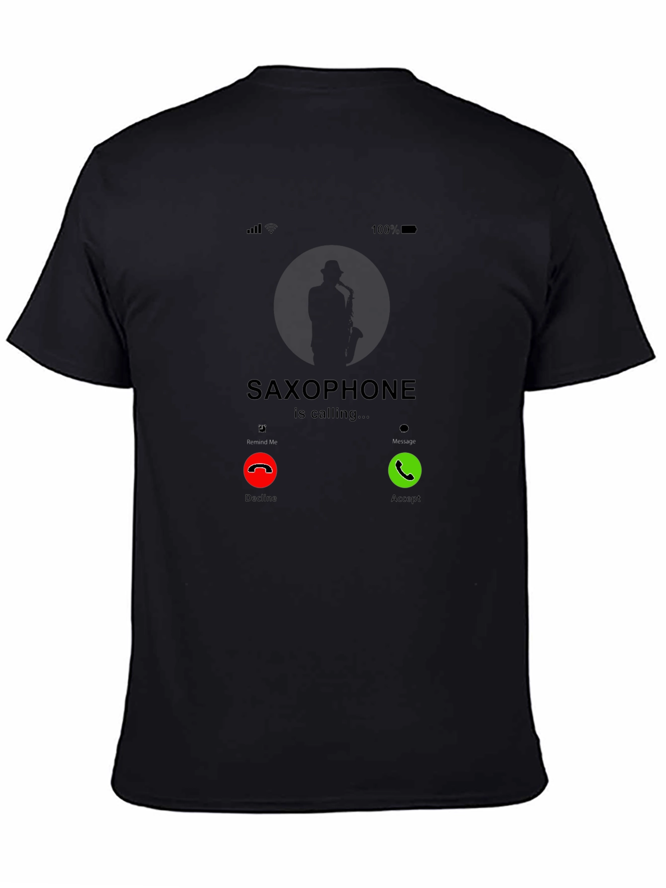Saxophone Calling T-Shirt - Music Lover Tee