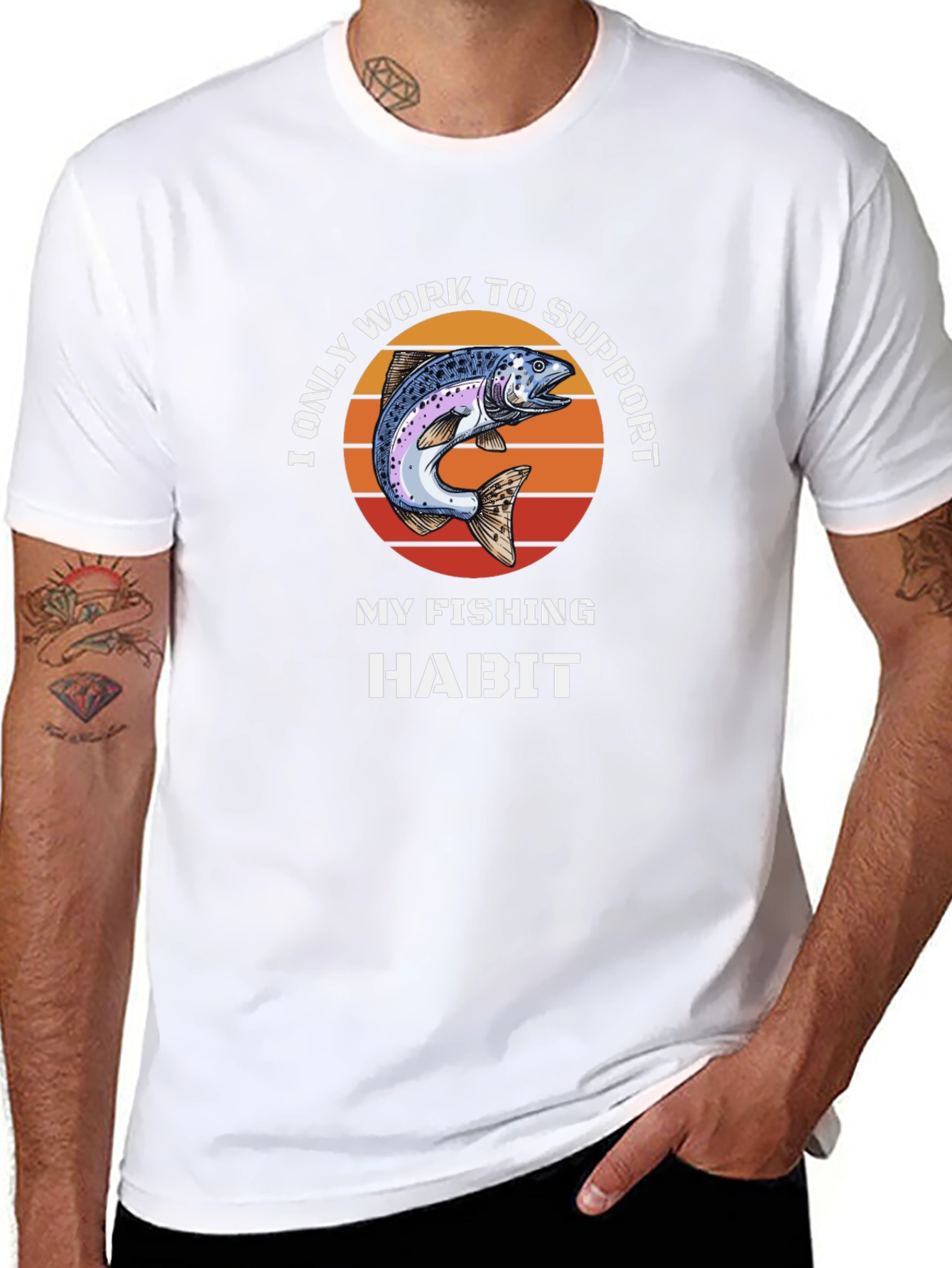 Fishing Habit Graphic Tee