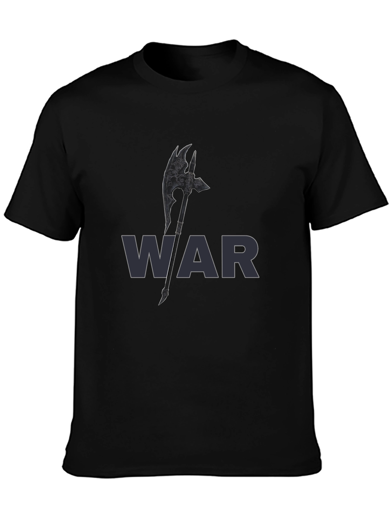 War Axe Graphic Tee - Mens Black T-Shirt