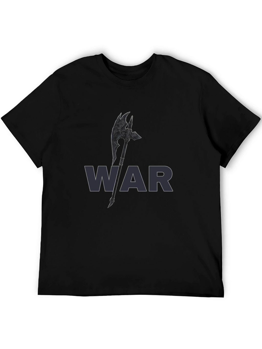 War Axe Graphic Tee - Mens Black T-Shirt