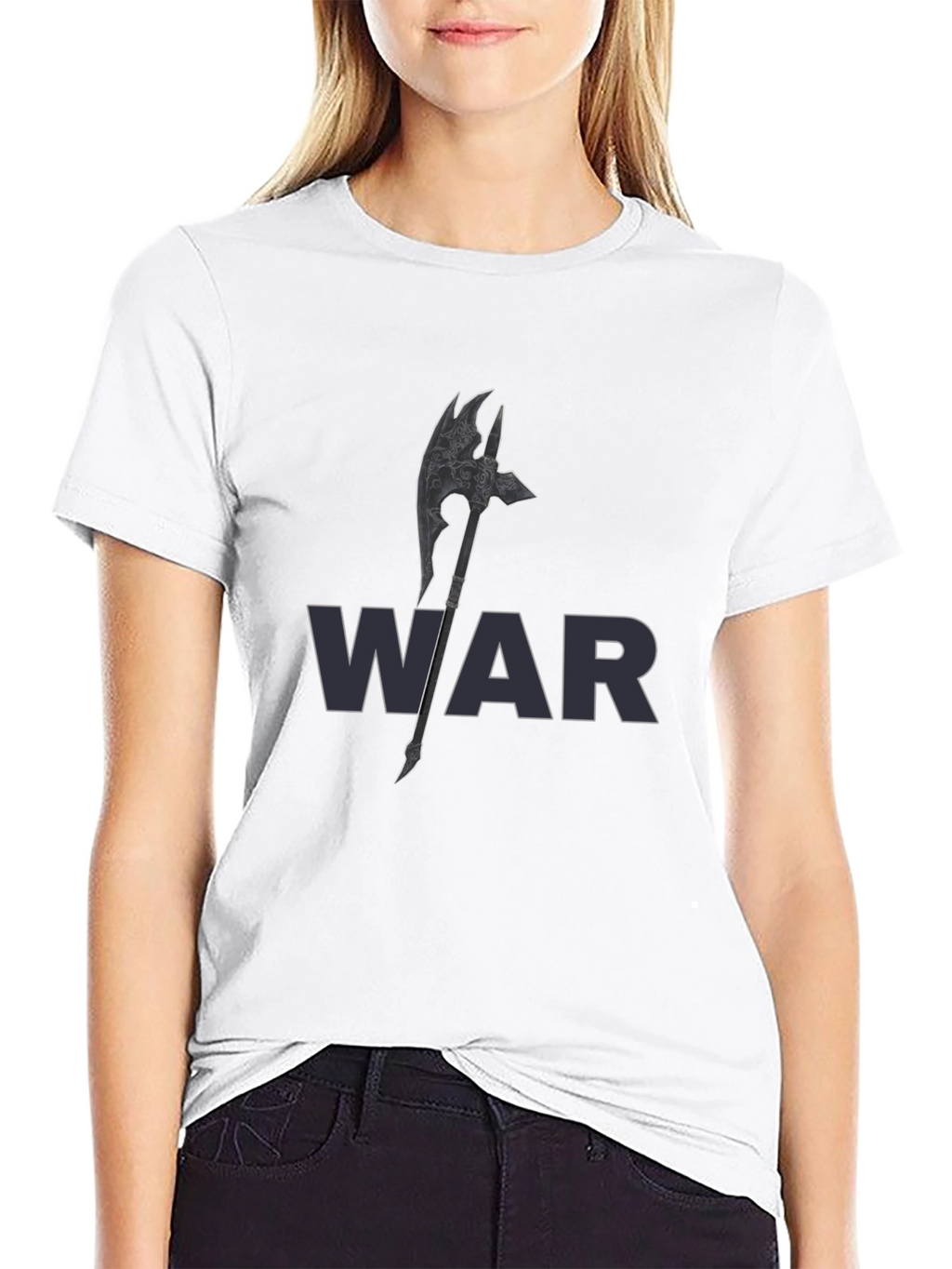 War Axe Graphic Tee - Mens Black T-Shirt