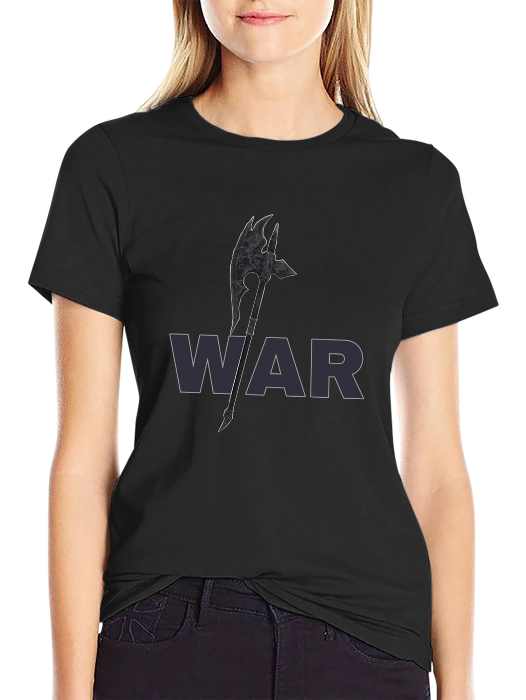 War Axe Graphic Tee - Mens Black T-Shirt