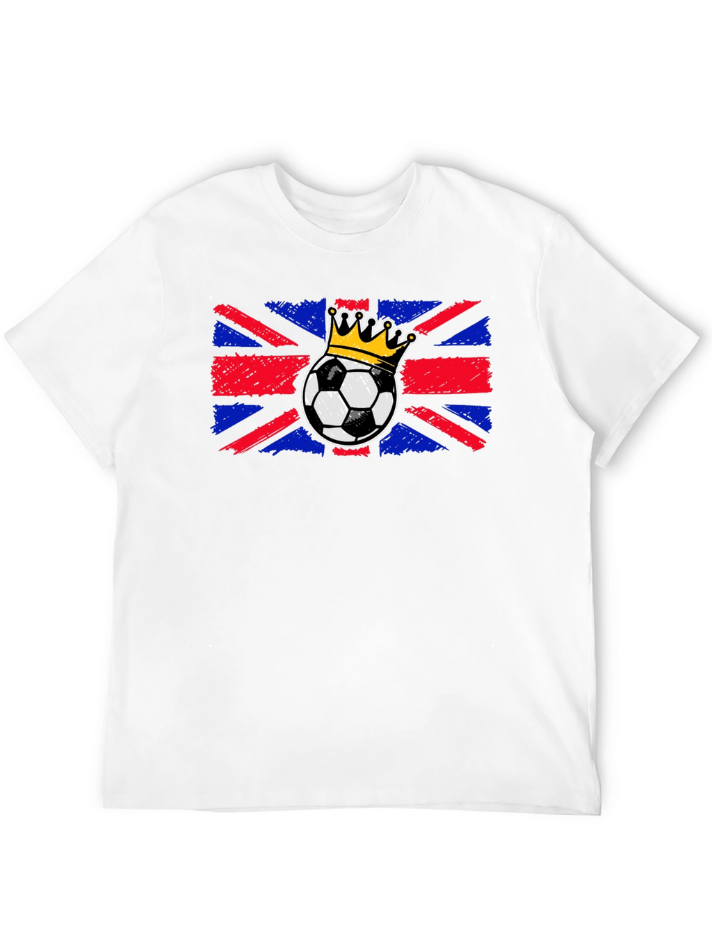 Union Jack Soccer Crown T-Shirt