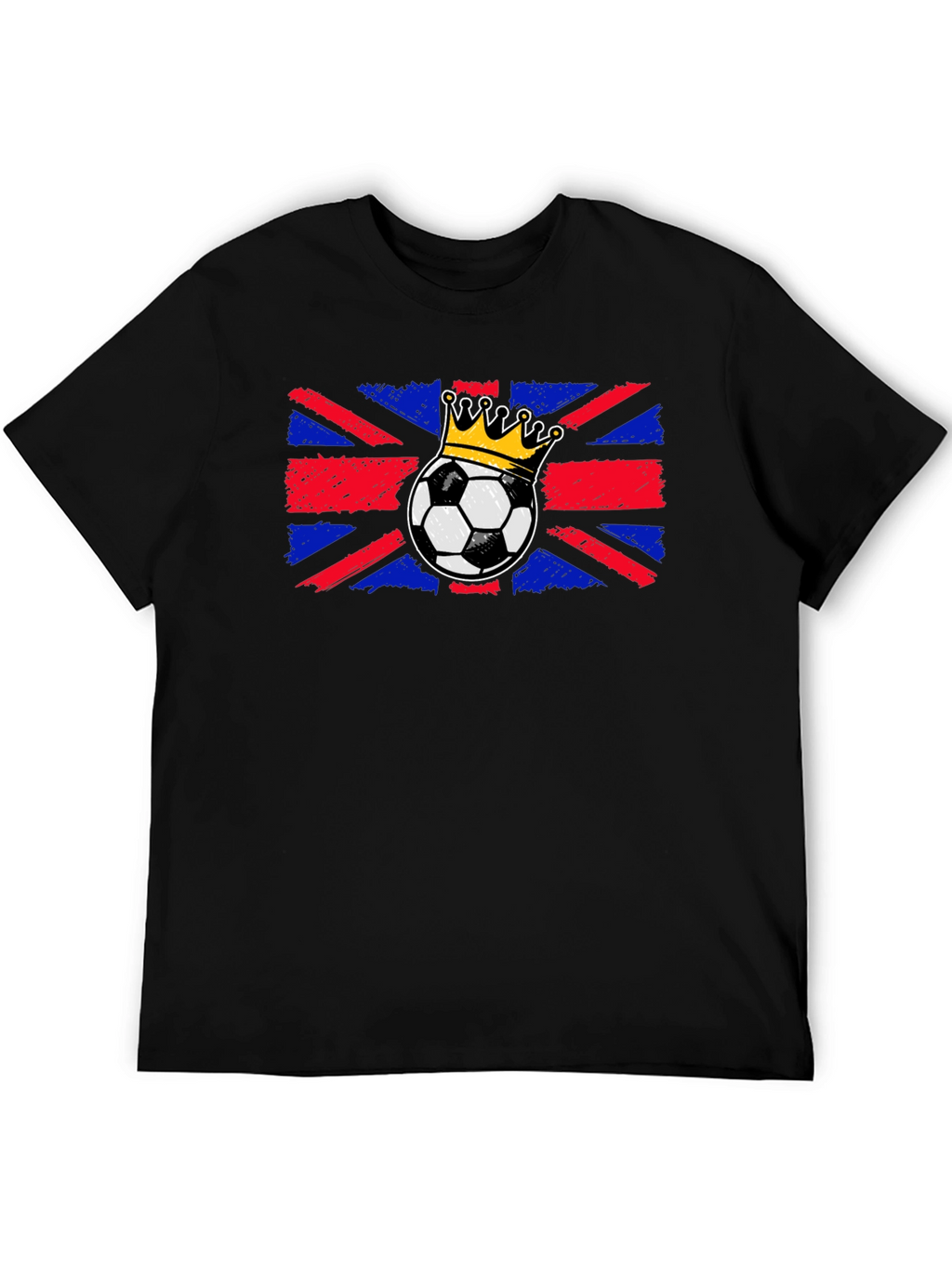 Union Jack Soccer Crown T-Shirt