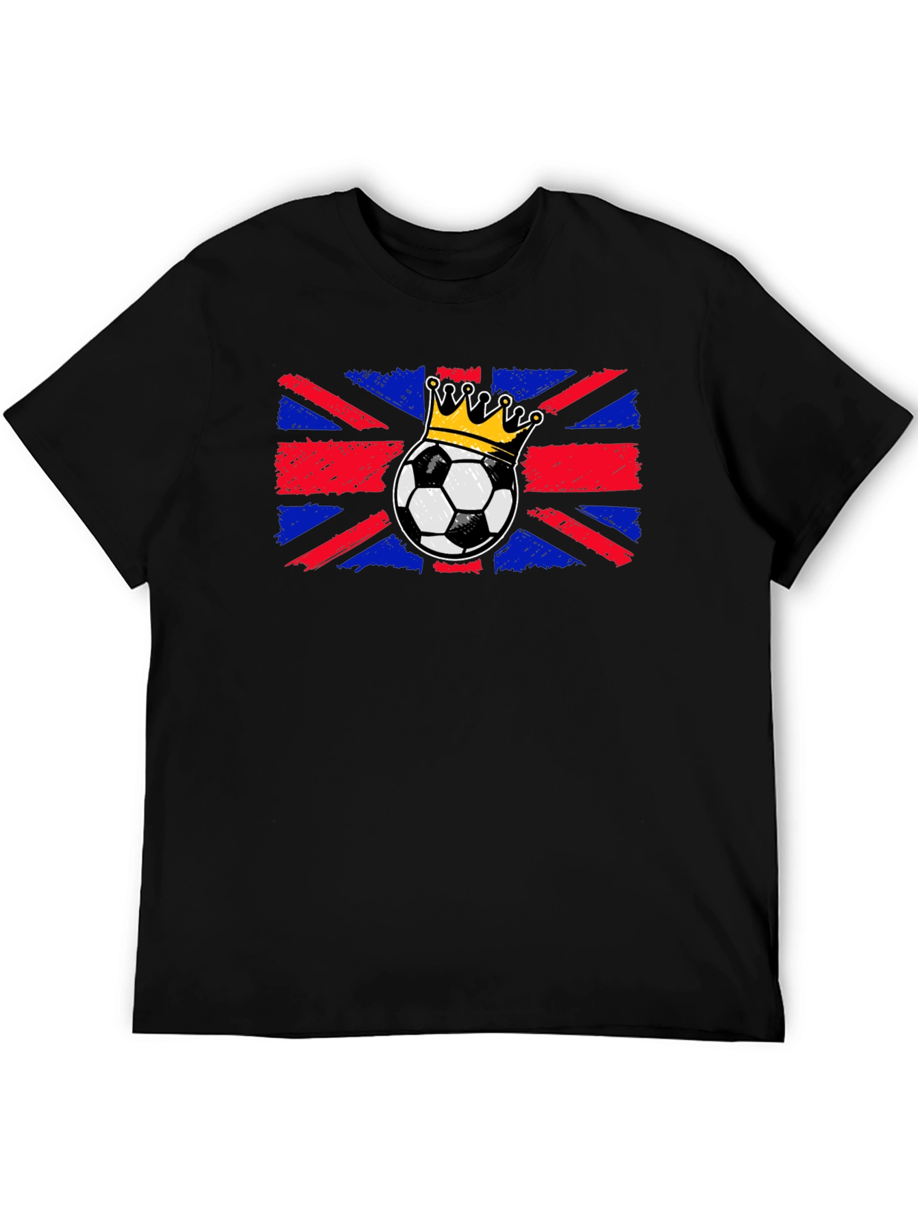 Union Jack Soccer Crown T-Shirt