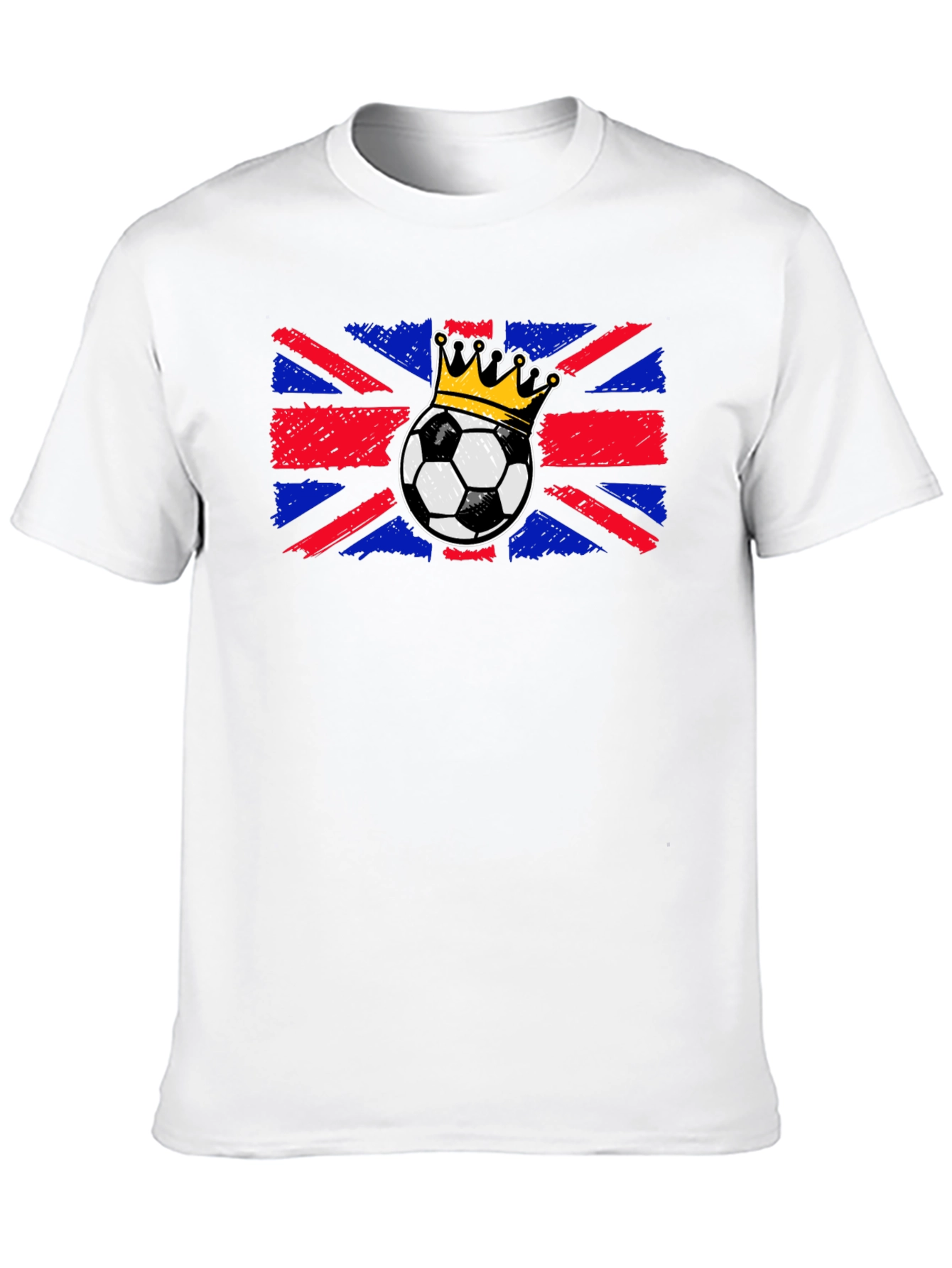 Union Jack Soccer Crown T-Shirt