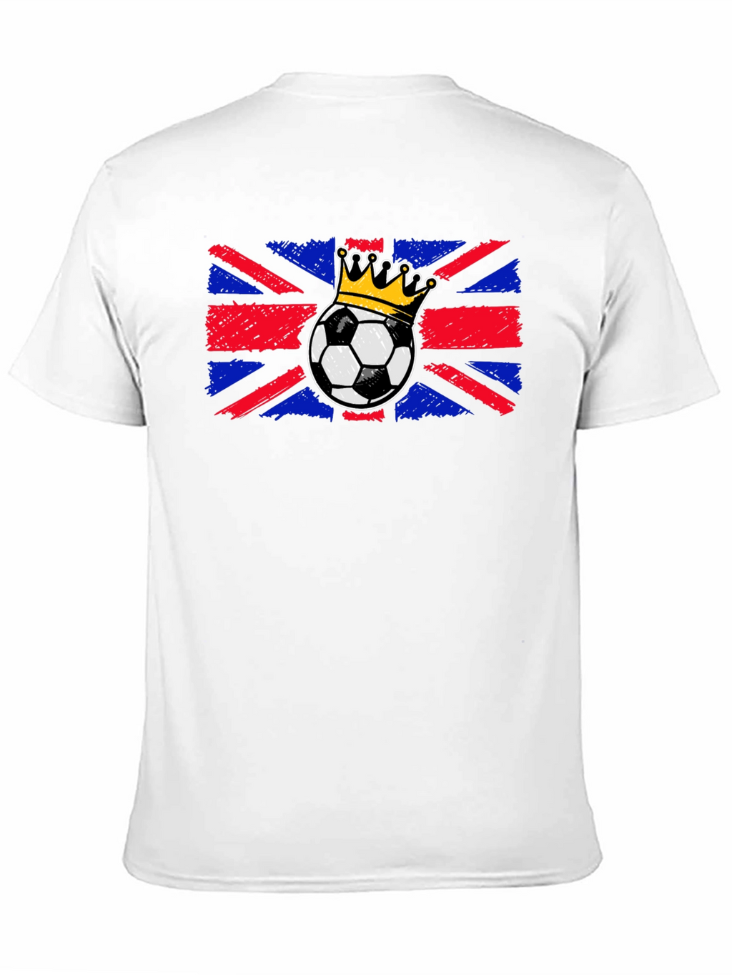 Union Jack Soccer Crown T-Shirt