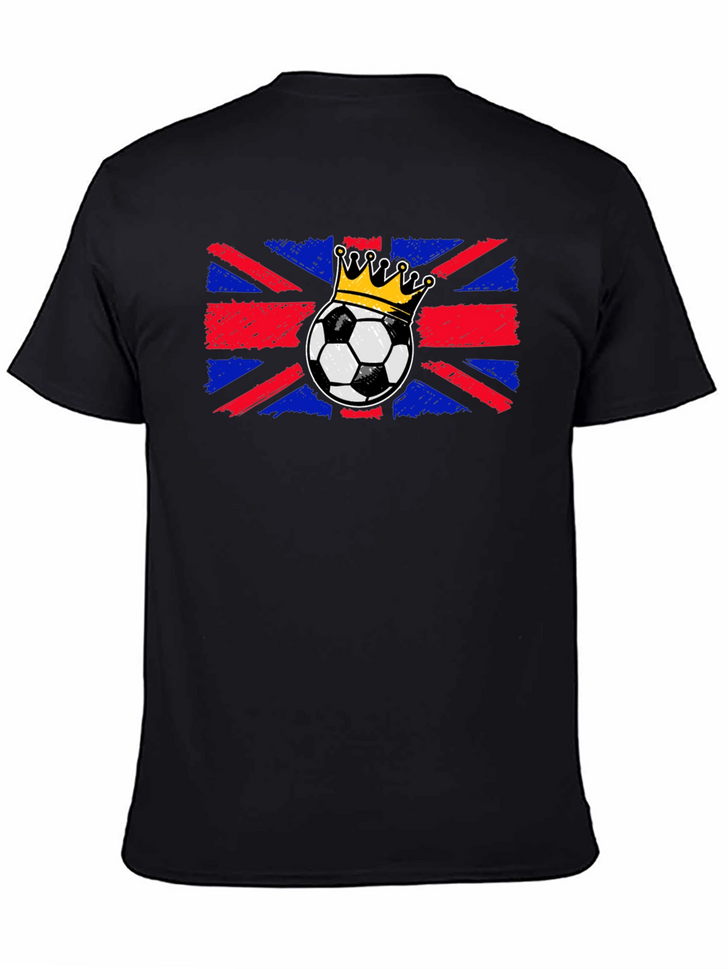Union Jack Soccer Crown T-Shirt