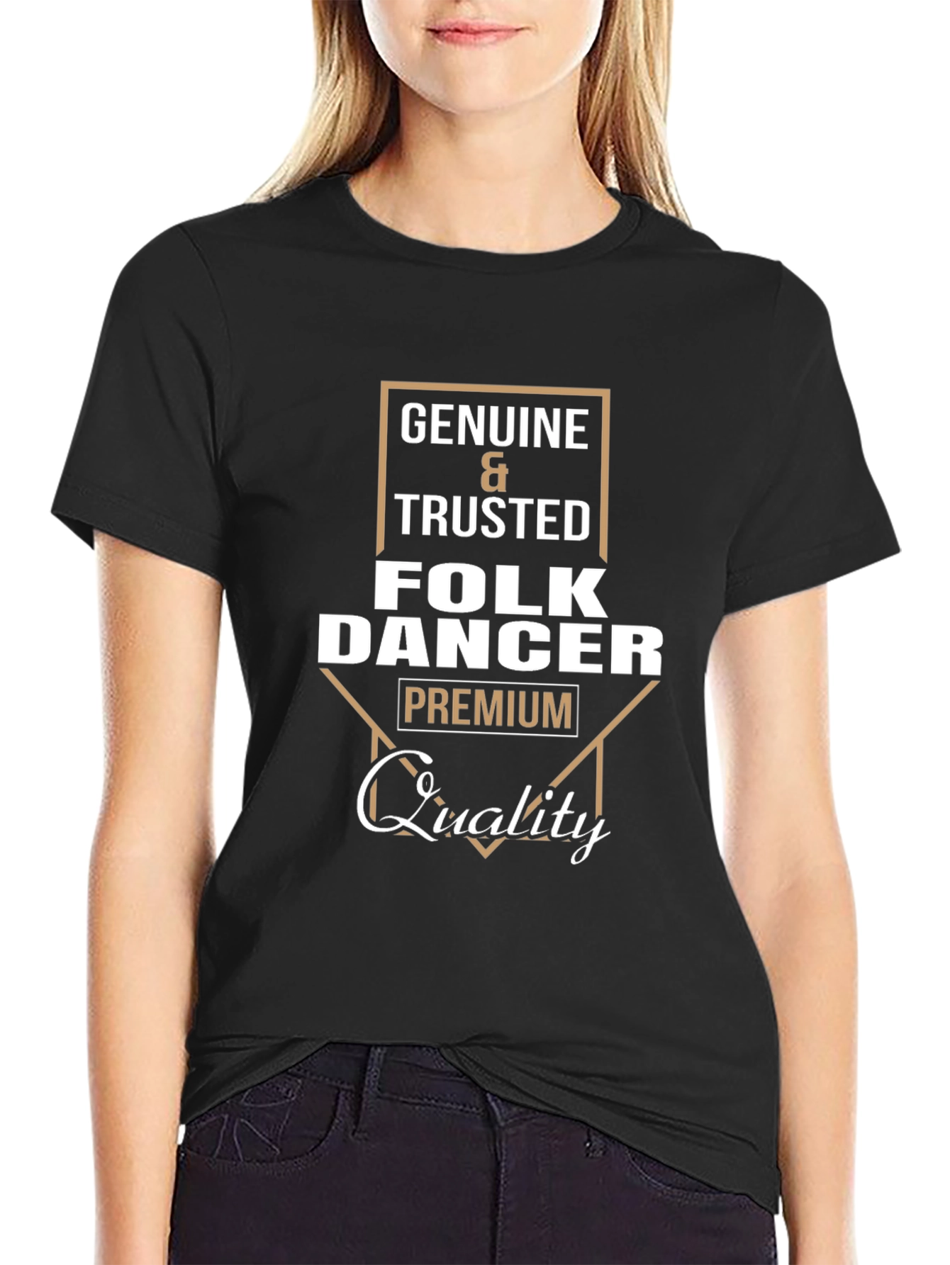 Genuine Folk Dancer Premium Quality T-Shirt