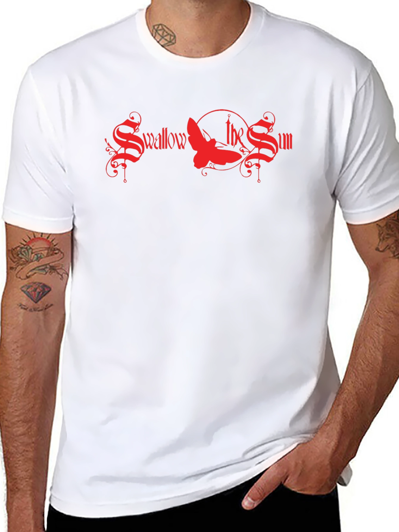 Swallow The Sun Band T-Shirt - Black
