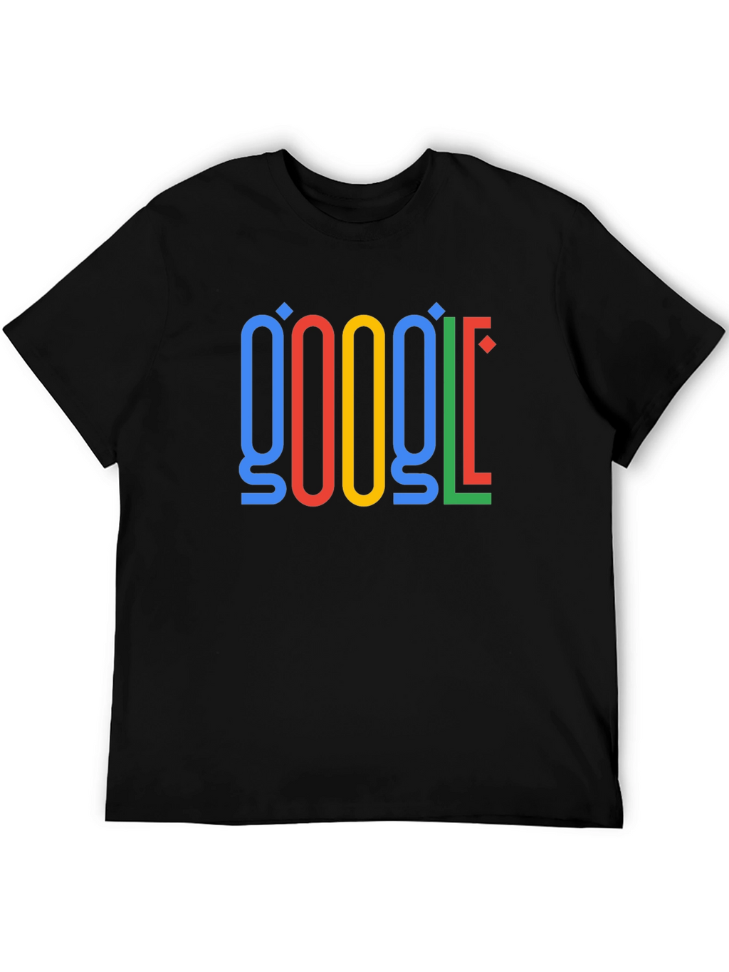 Google Logo T-Shirt - Mens Black Tee