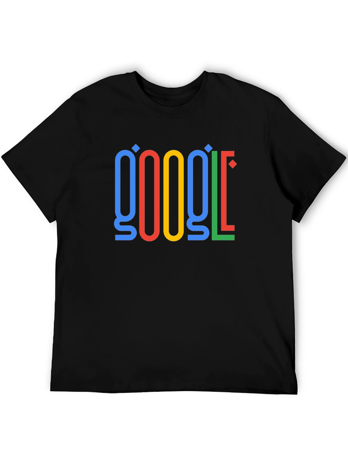 Google Logo T-Shirt - Mens Black Tee