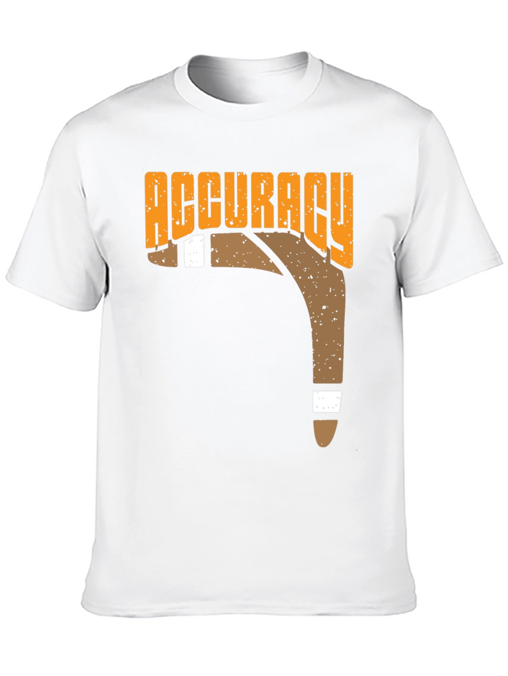 Accuracy Boomerang T-Shirt Black Casual Tee