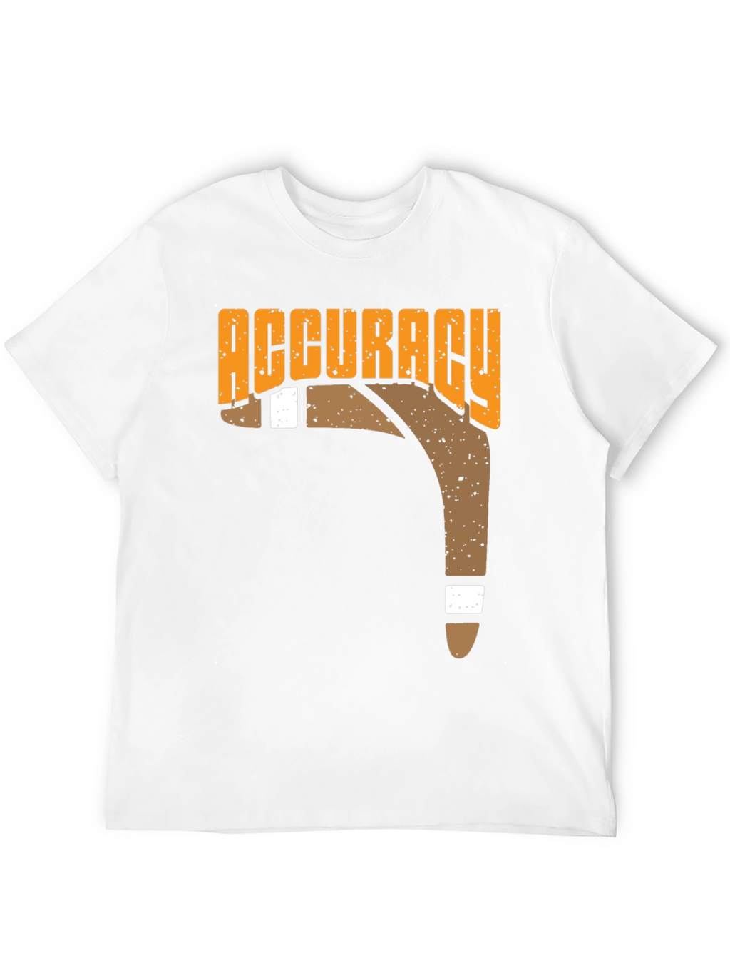 Accuracy Boomerang T-Shirt Black Casual Tee