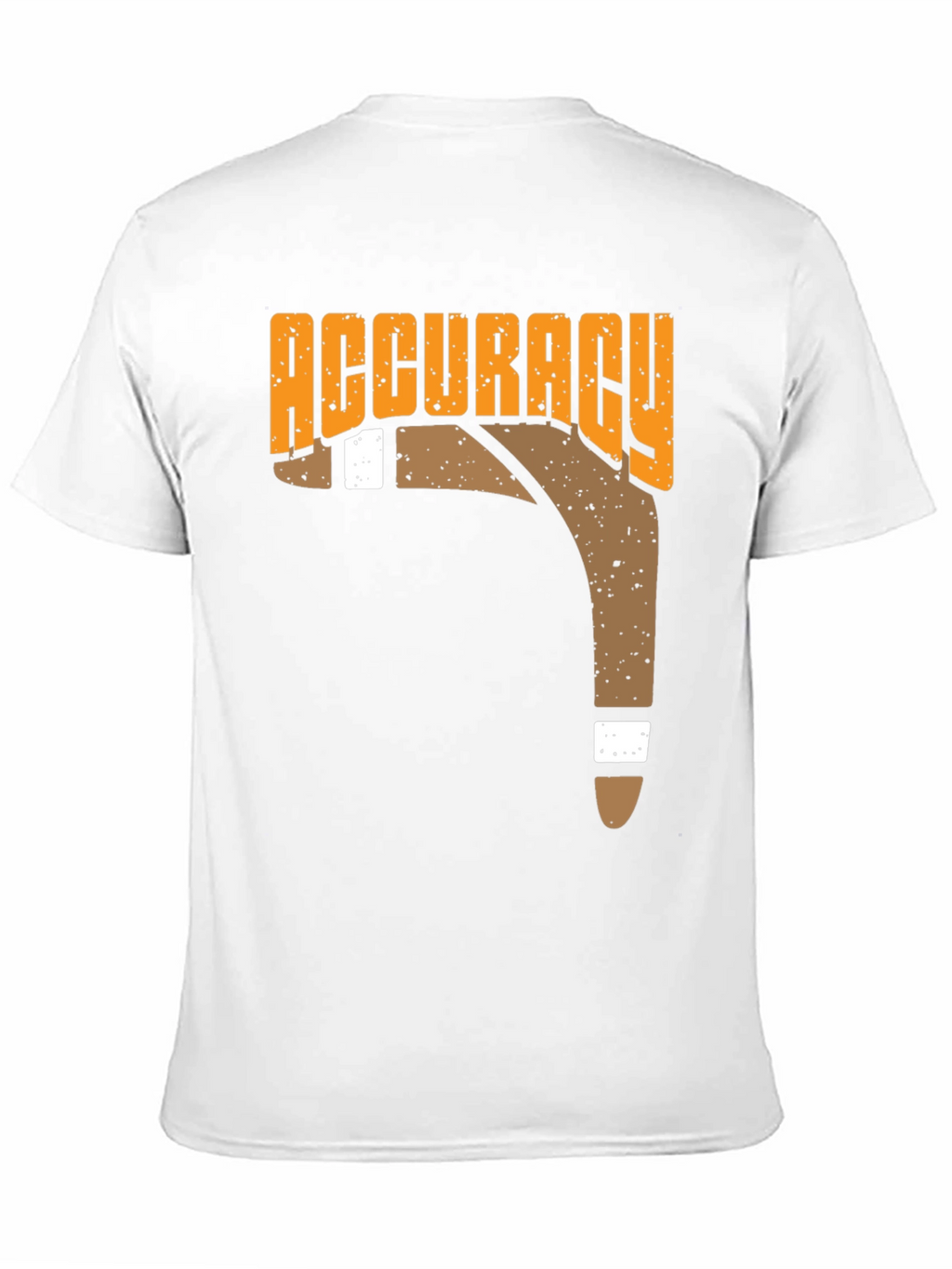 Accuracy Boomerang T-Shirt Black Casual Tee