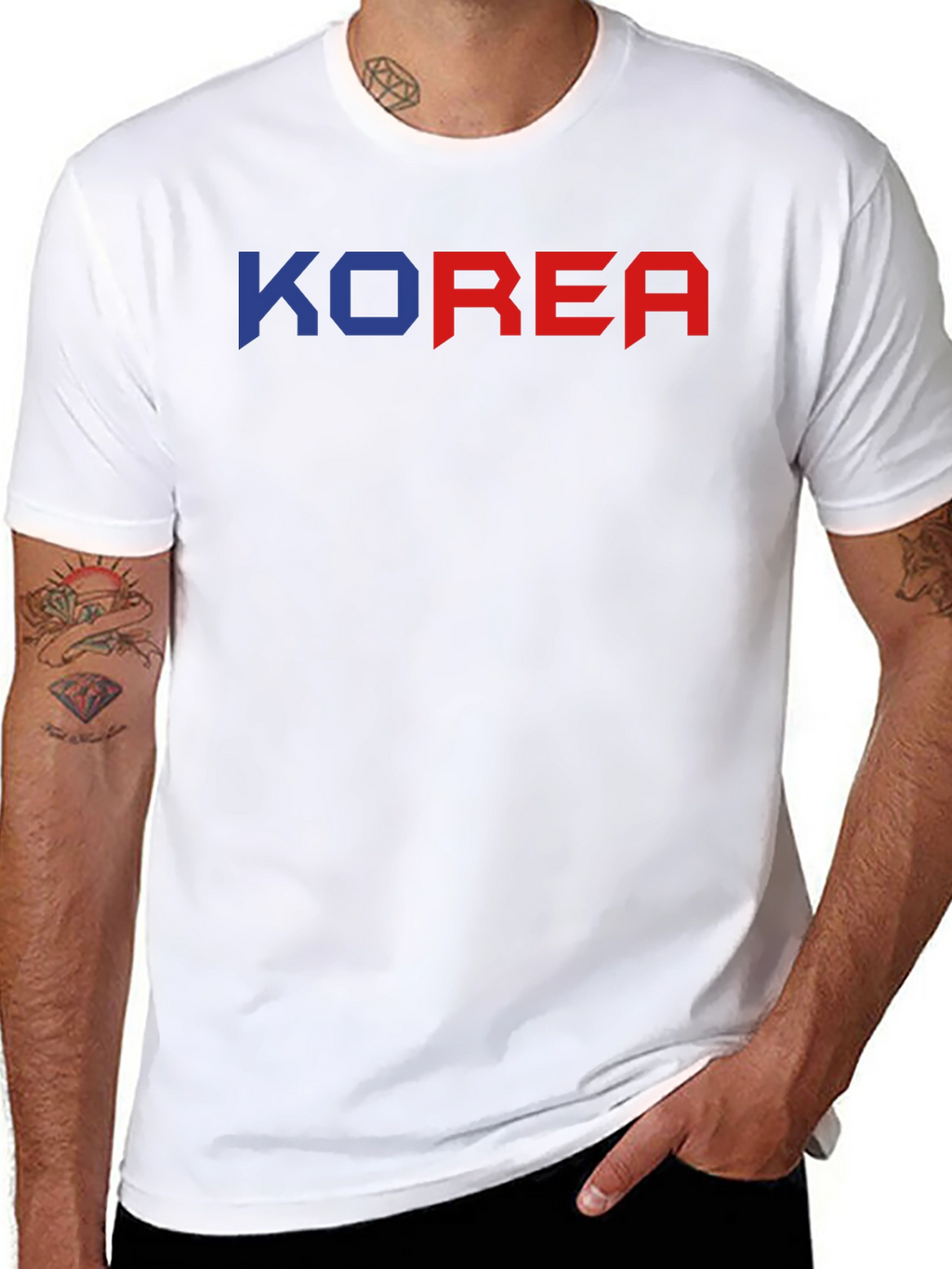 Korea Tee - Sportswear Graphic T-Shirt