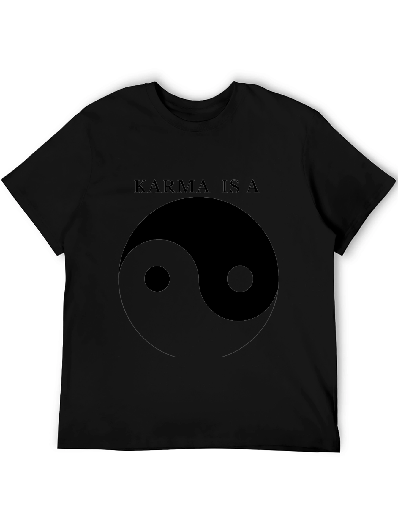 Karma Yin Yang T-Shirt - Balance & Style