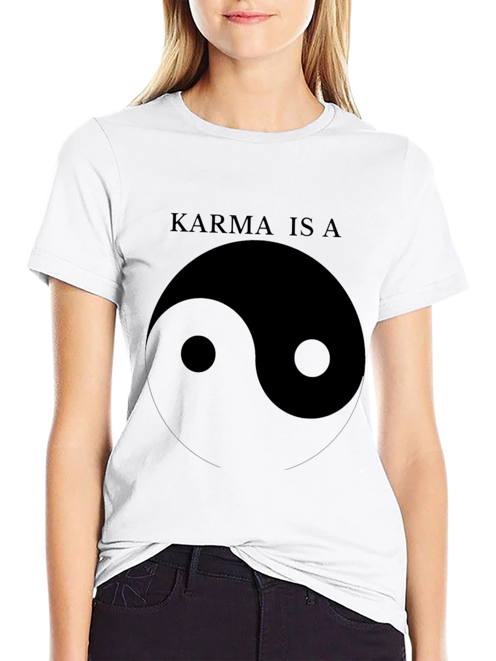 Karma Yin Yang T-Shirt - Balance & Style