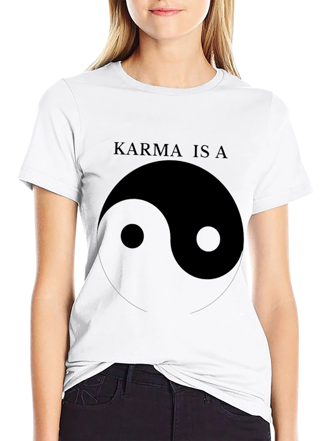 Karma Yin Yang T-Shirt - Balance & Style