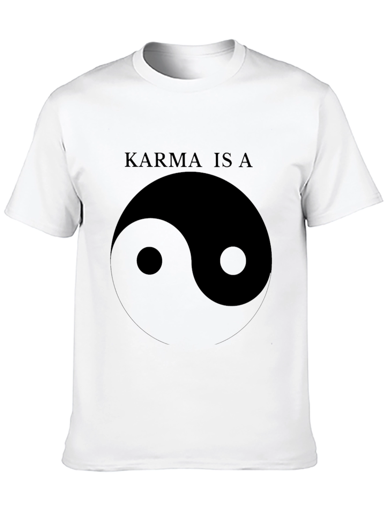 Karma Yin Yang T-Shirt - Balance & Style