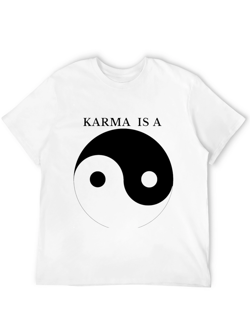Karma Yin Yang T-Shirt - Balance & Style