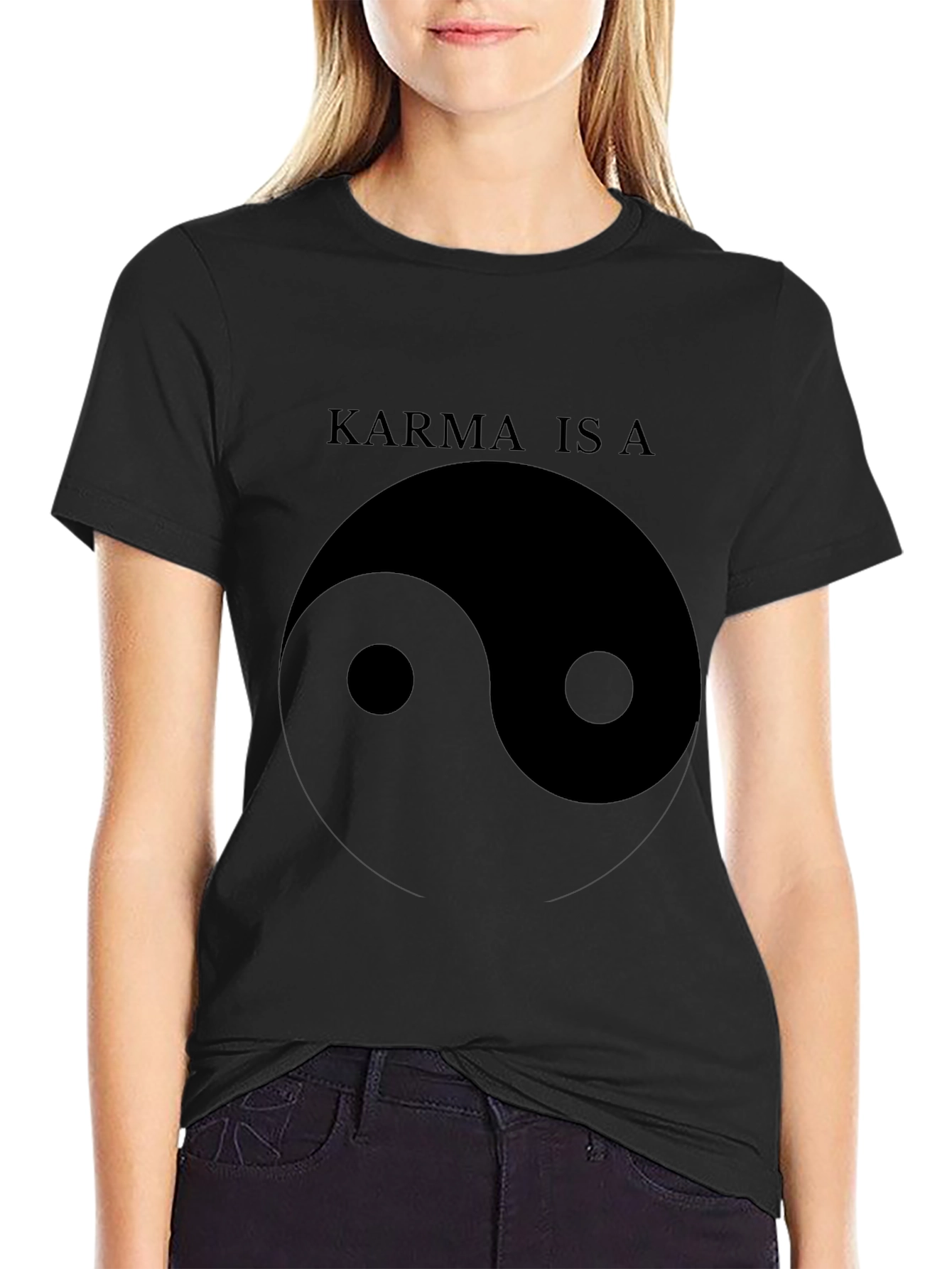 Karma Yin Yang T-Shirt - Balance & Style