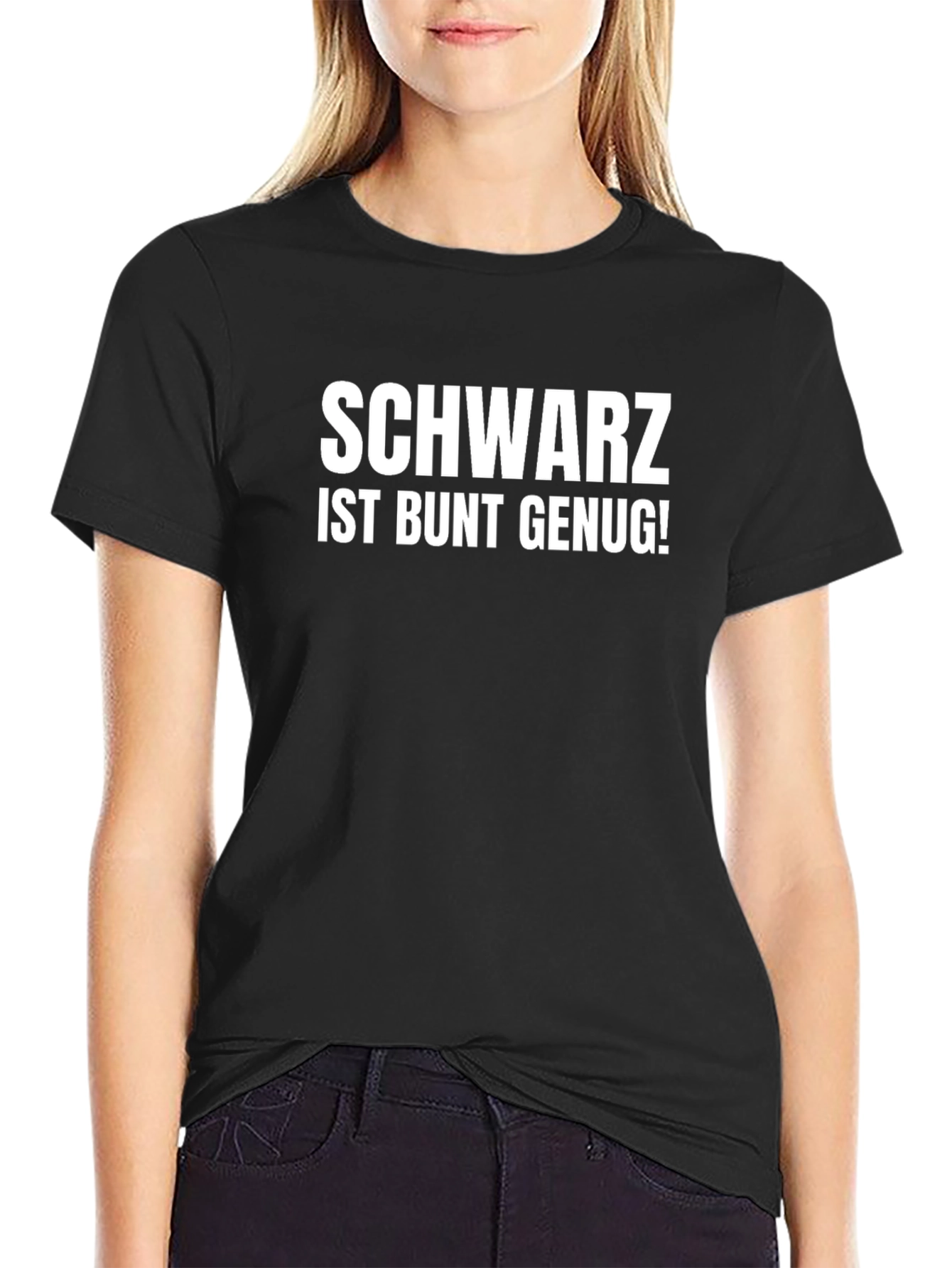 Schwarz Ist Bunt Genug! Graphic Tee